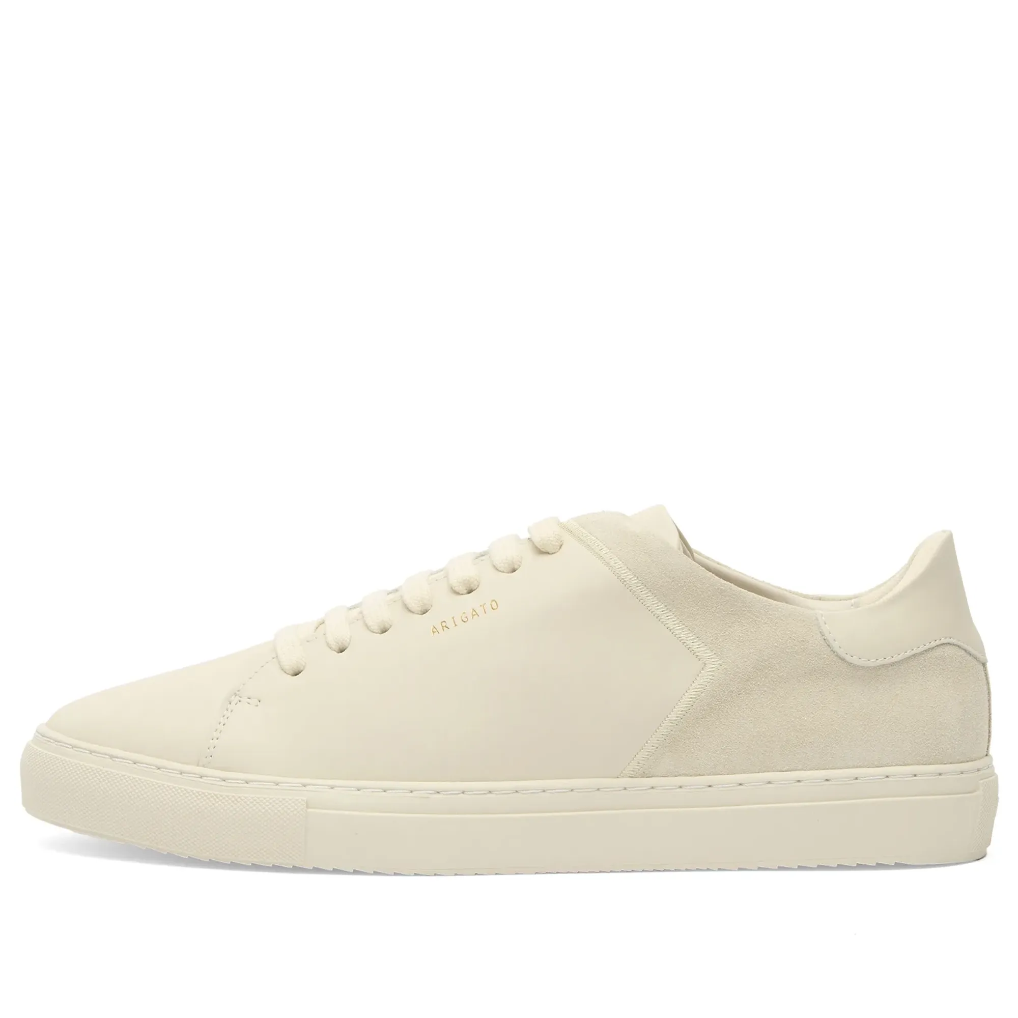 Axel Arigato Men's Clean 90 Split Sneaker Light Beige/Beige
