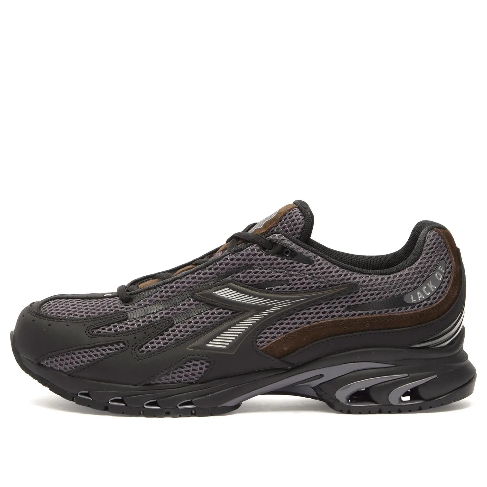 Diadora Men's x Lack of Guidance Mythos 280 Sneaker Grey/Black