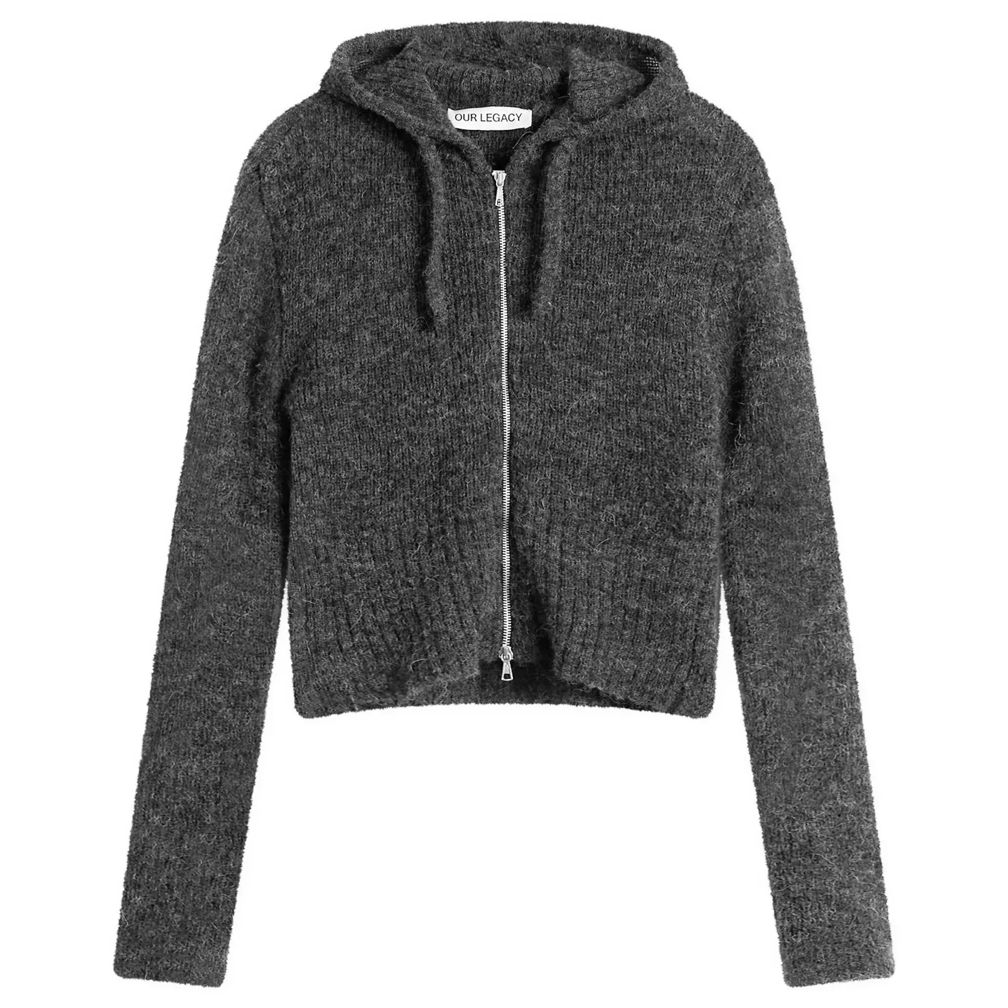 Our Legacy Women's Compact Hoodie Charcoal Melange