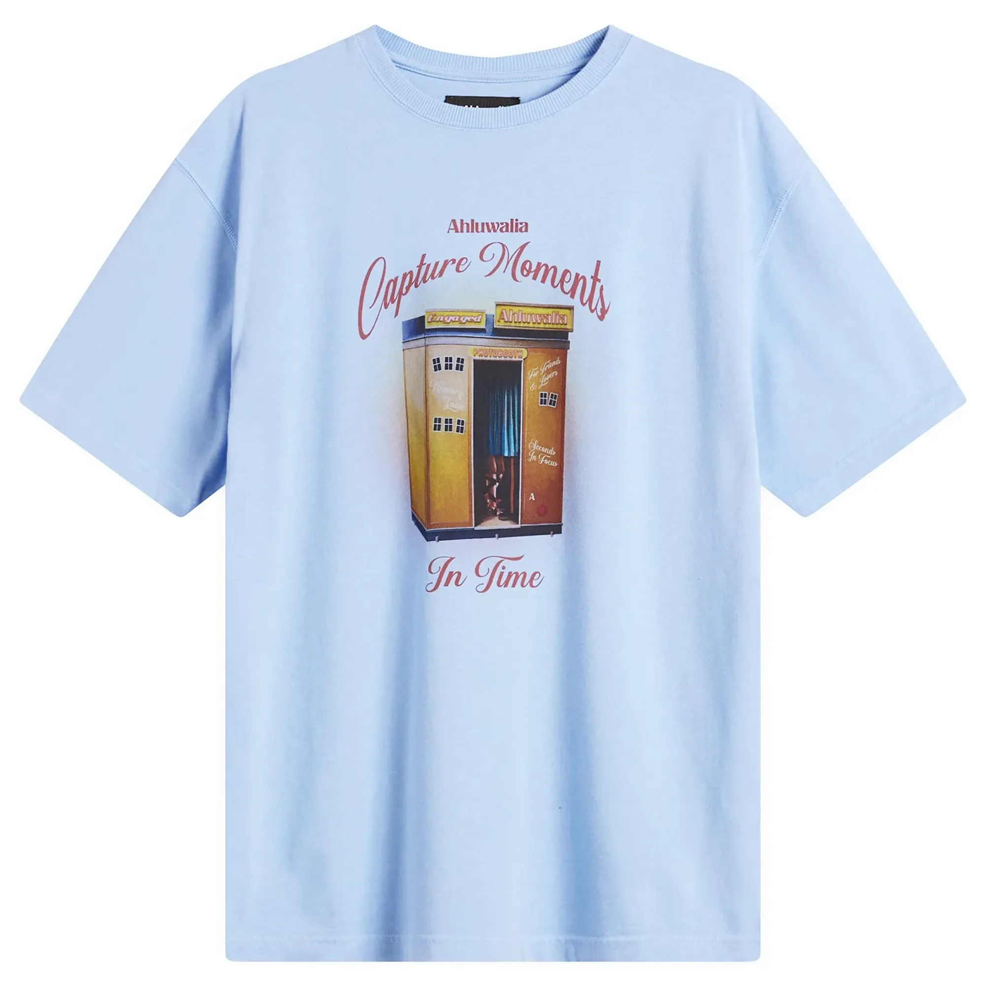 Ahluwalia Women's Capture Moments In Time T-Shirt Blue