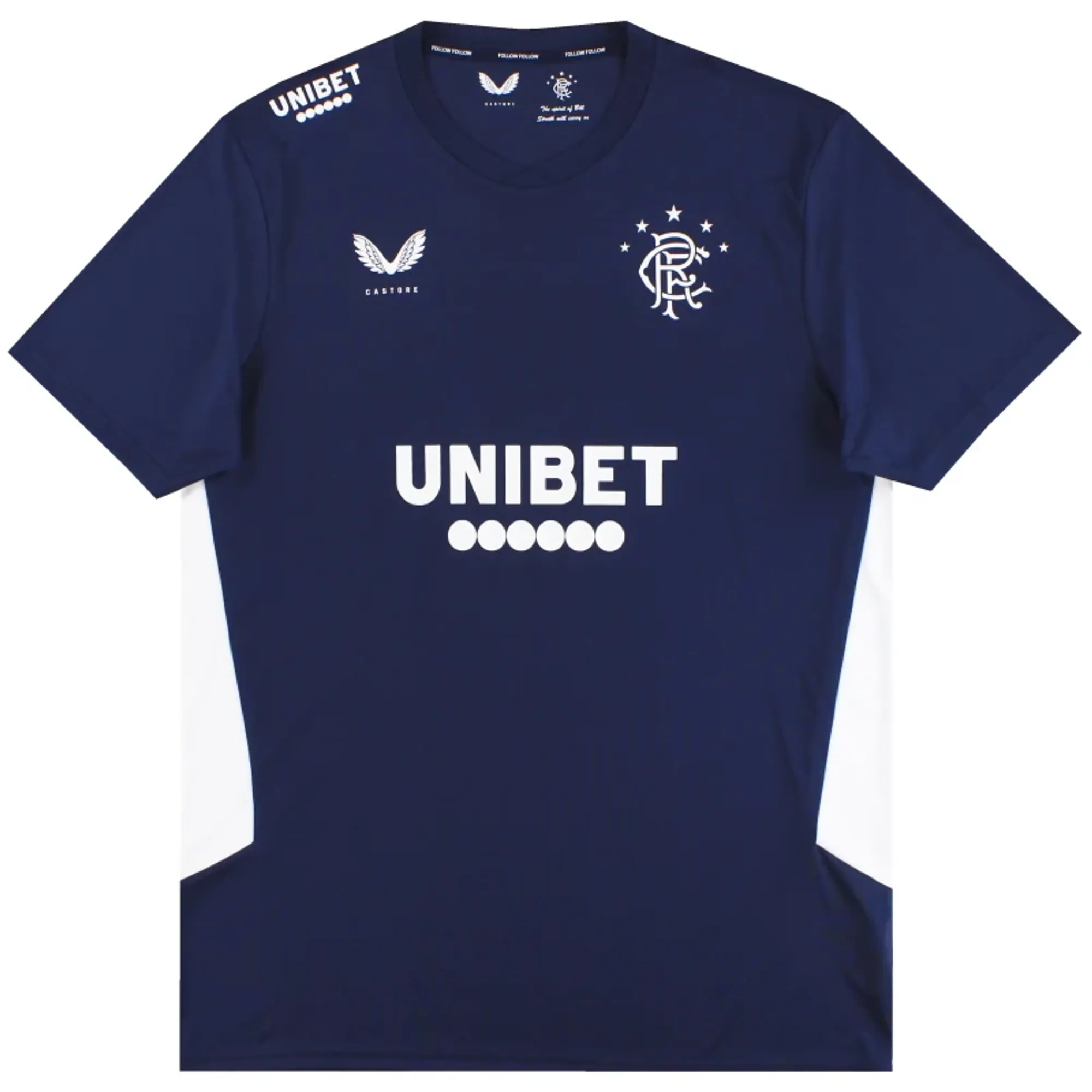 2020-21 Rangers Castore Training Shirt *As New* - Rangers / As New 