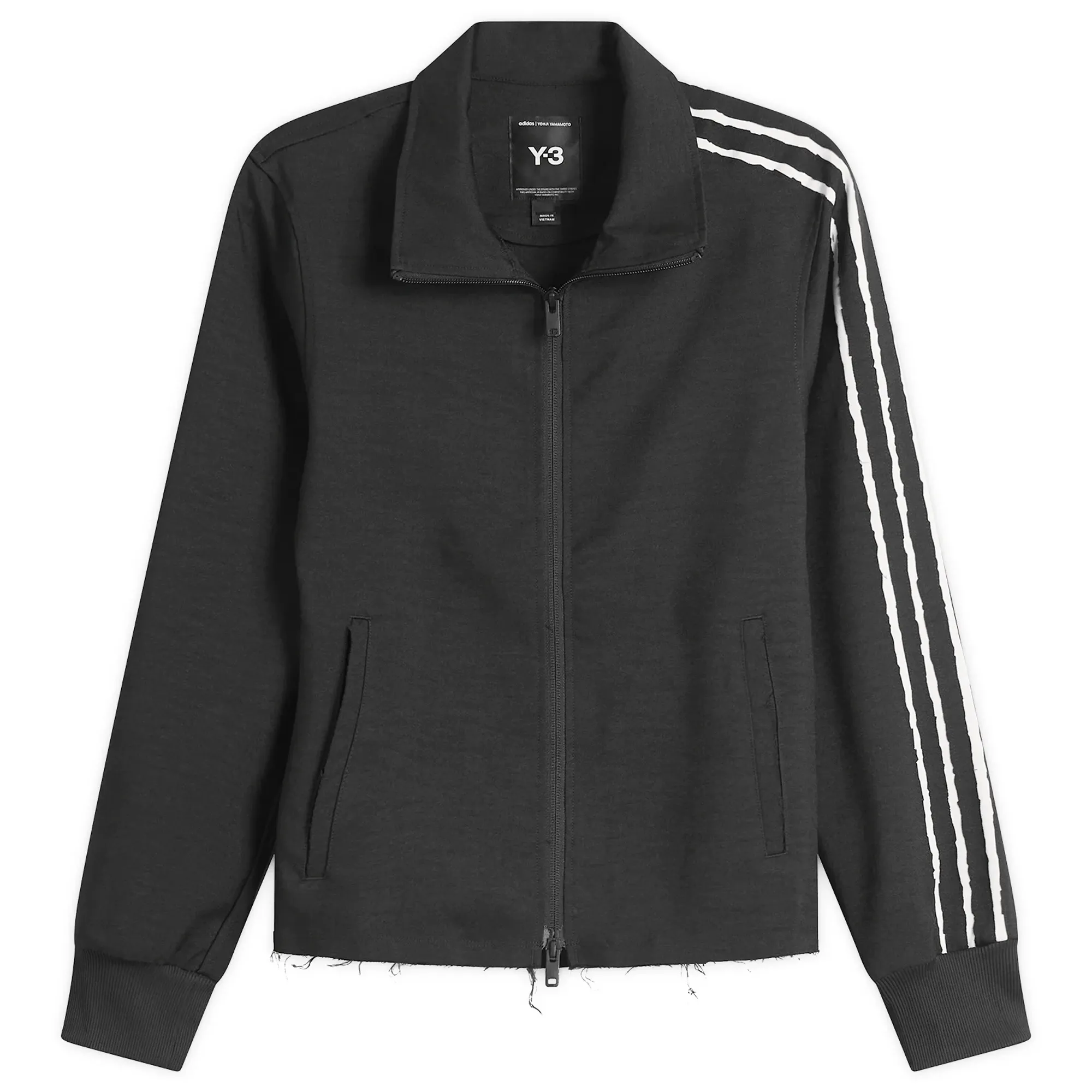 Y-3 Women's 3-Stripe Track Jacket Black
