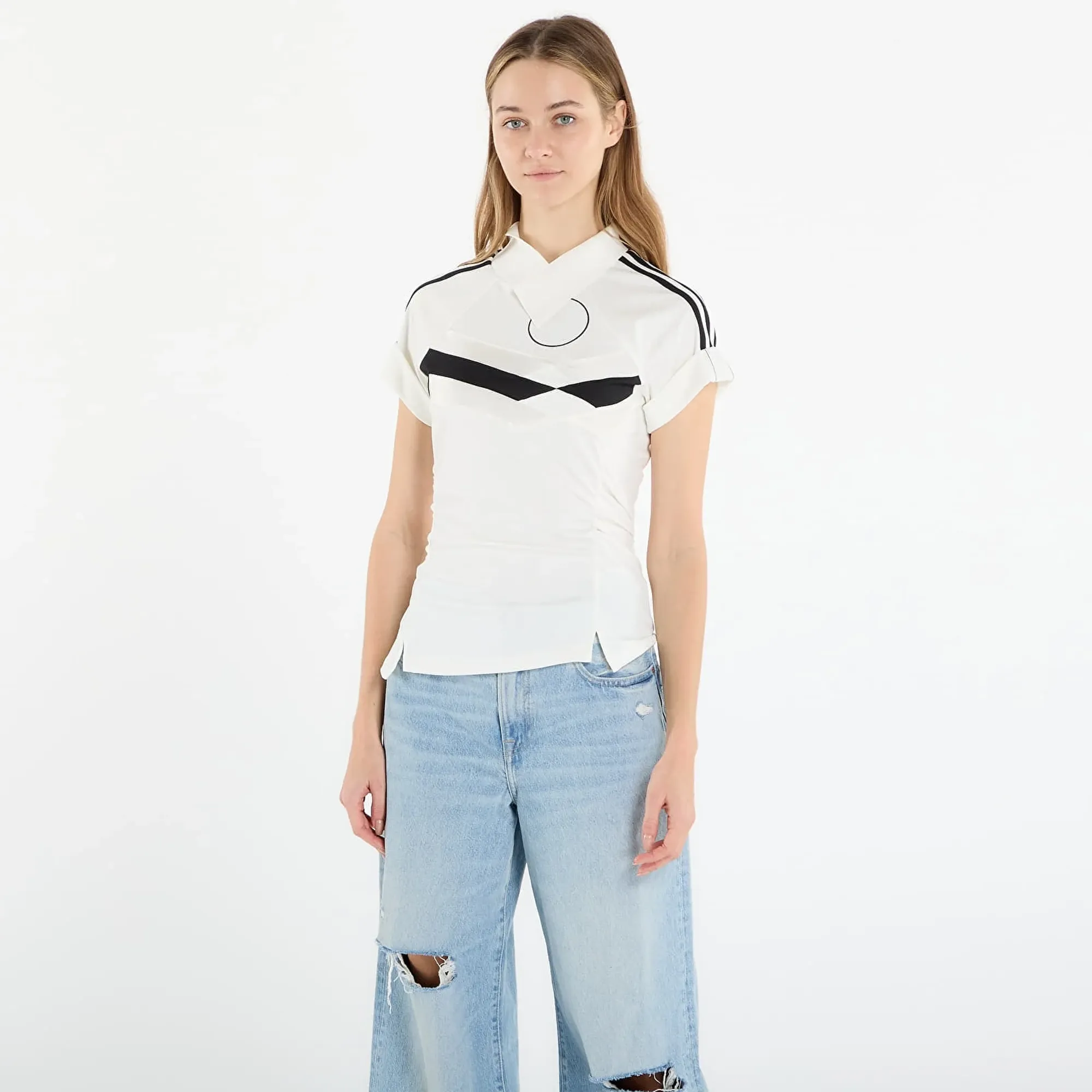 T-Shirt Adidas Re-Con Top Off White/ Black M