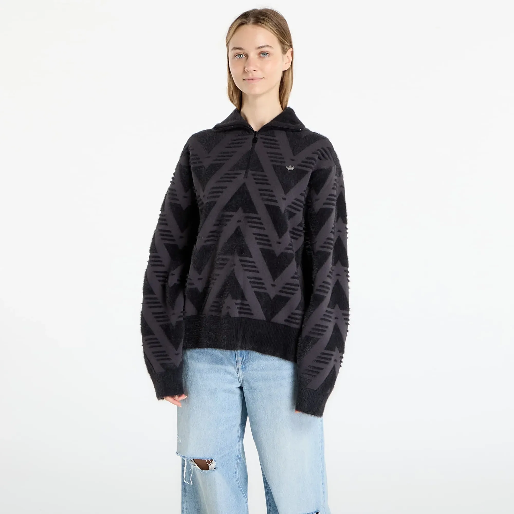 Sweater Adidas Knit Hz Black Xs