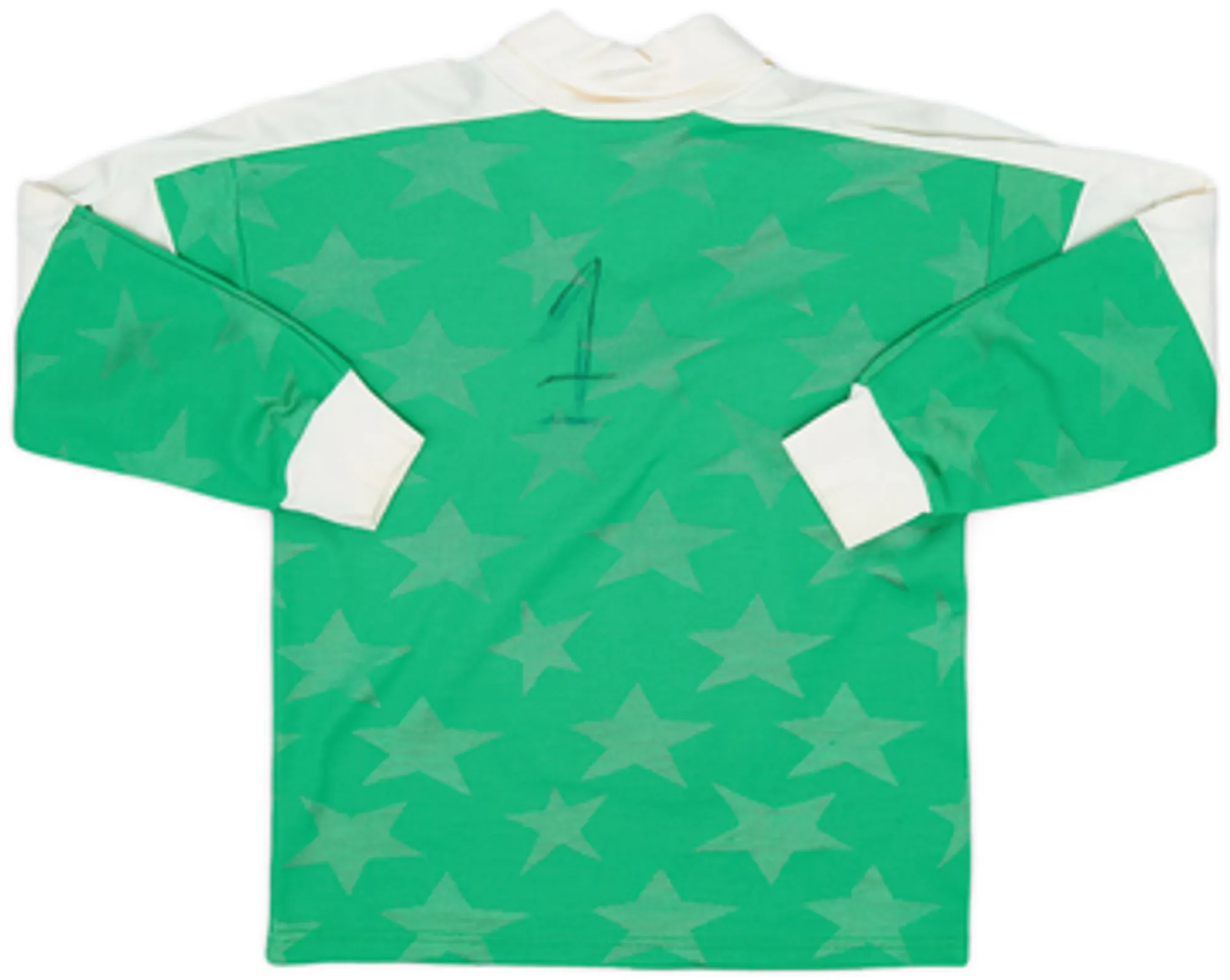 1991-92 Saint Etienne Home L/S Shirt - 7/10 - (S.Boys)