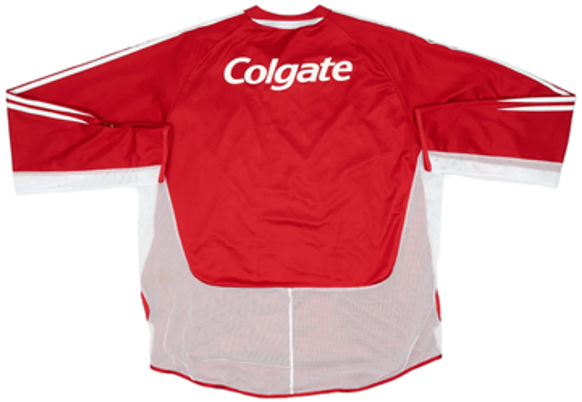 2004-05 Denmark Player Issue Home/Training L/S Shirt - 9/10 - (XXL)