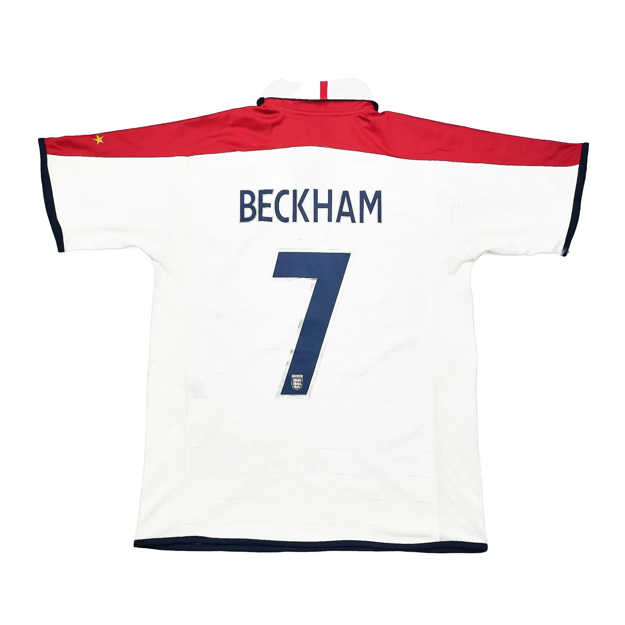 2003/05 England Beckham #7 Home Shirt (XXL) Umbro | CULT KITS