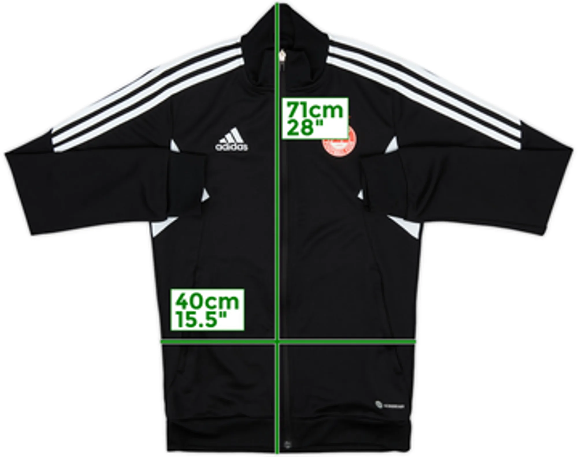 2022-23 Aberdeen adidas Track Jacket - 9/10 - (XS)