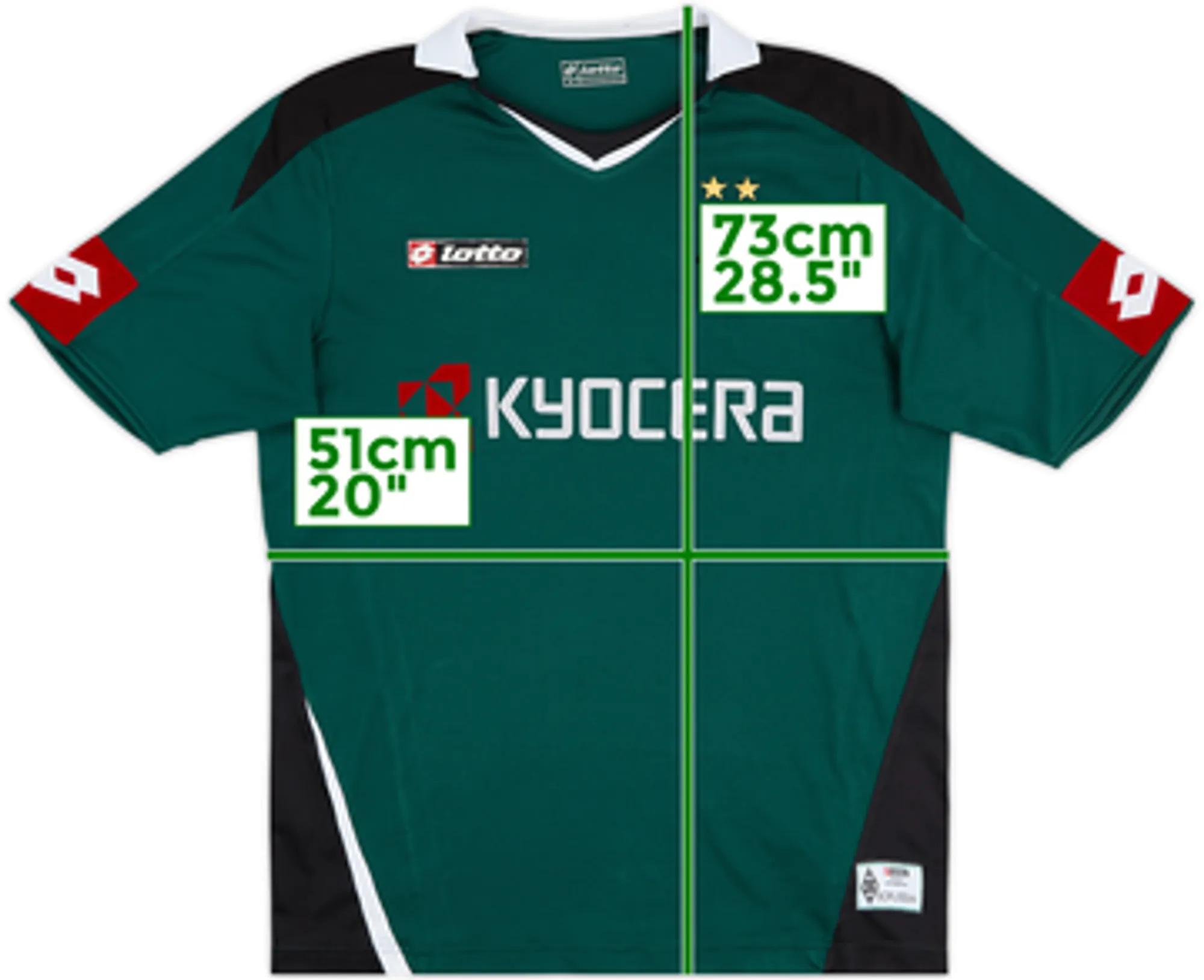 2007-08 Borussia Monchengladbach Away Shirt - 6/10 - (M)