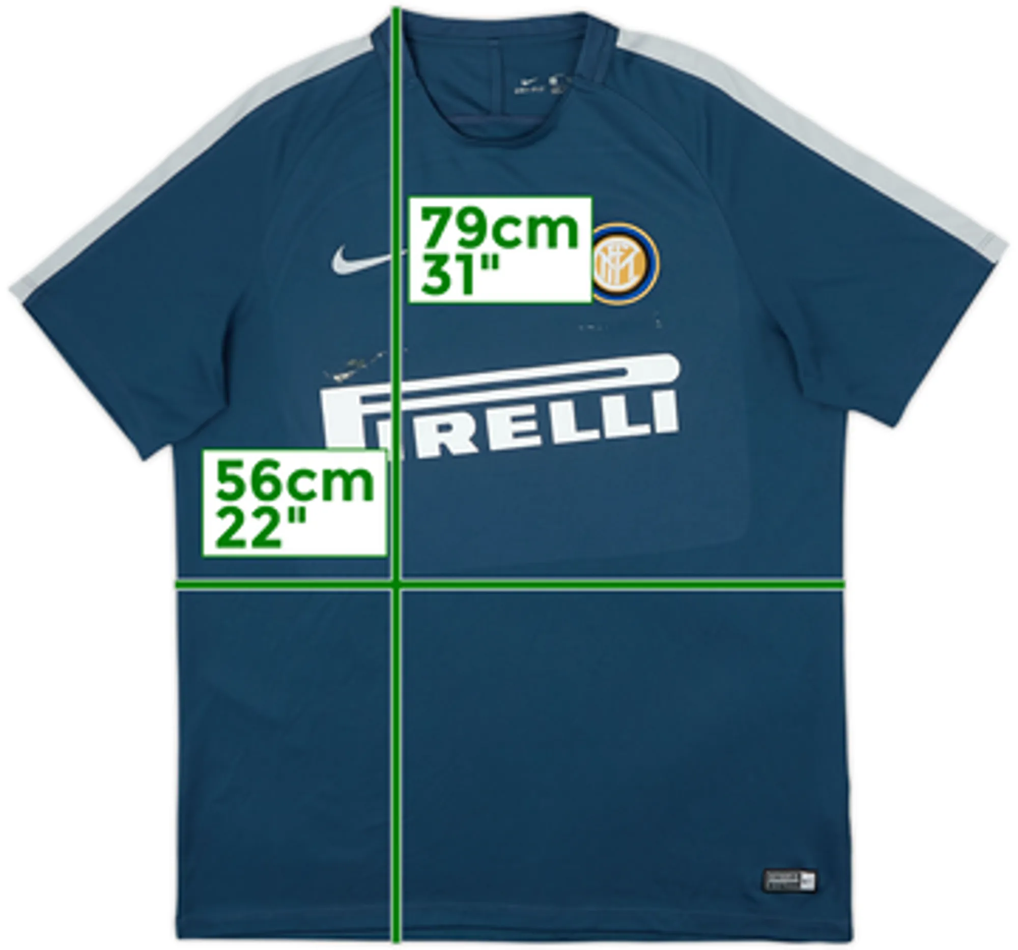 2016-17 Inter Milan Nike Training Shirt - 6/10 - (L)