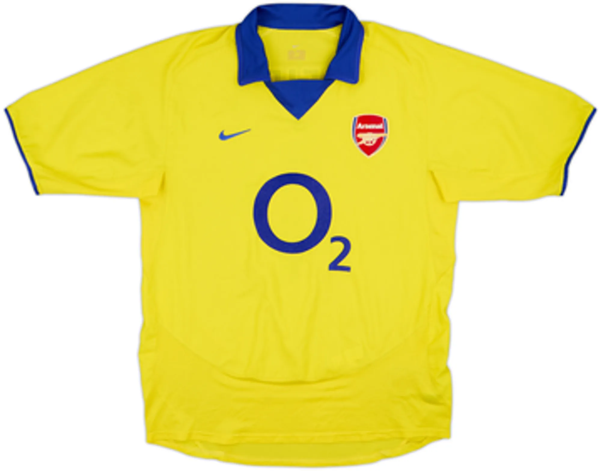 2003-05 Arsenal Away Shirt Vieira #4 - 9/10 - (L)