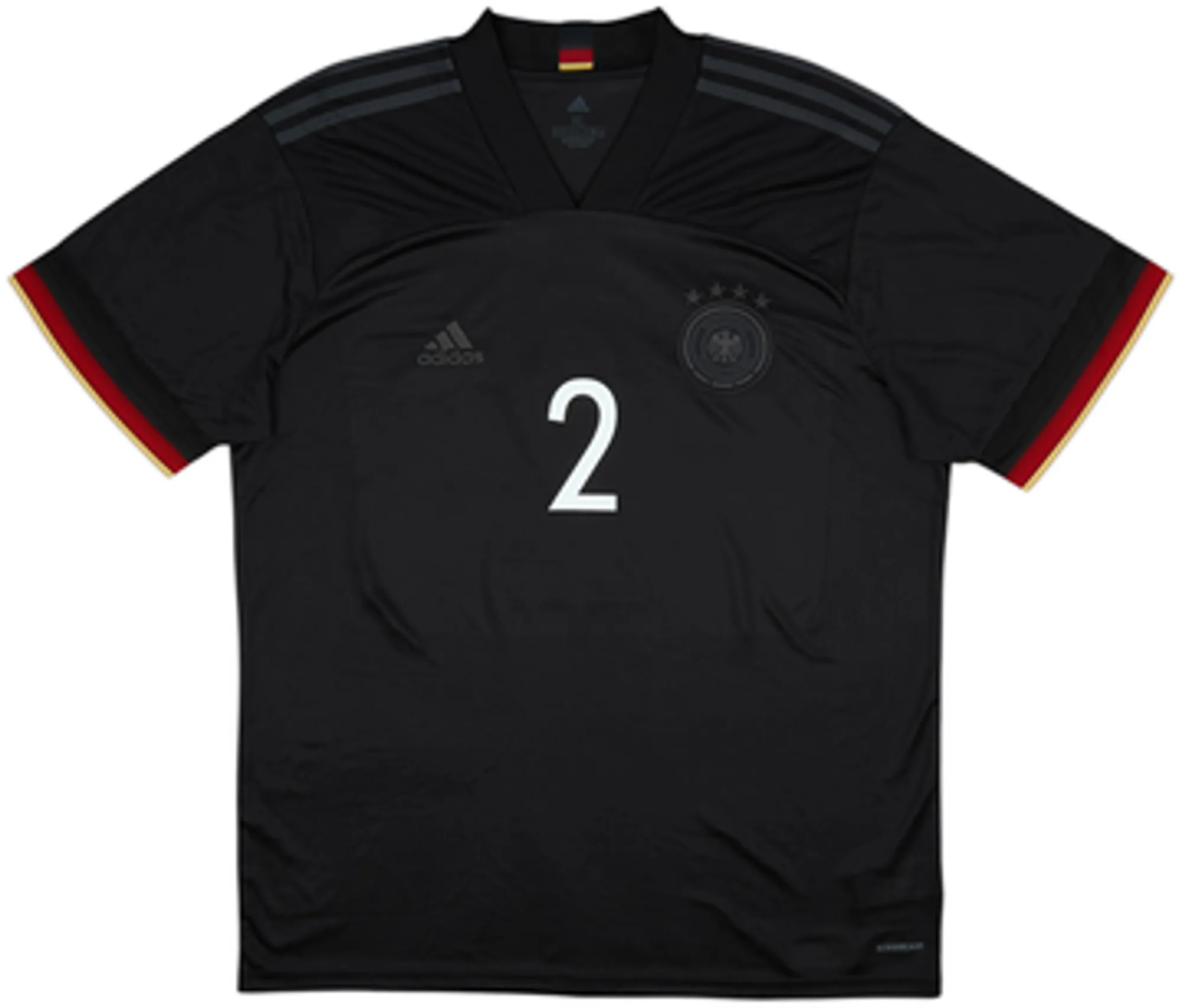 2020-21 Germany Away Shirt Rudiger #2 - 10/10 - (XXL)