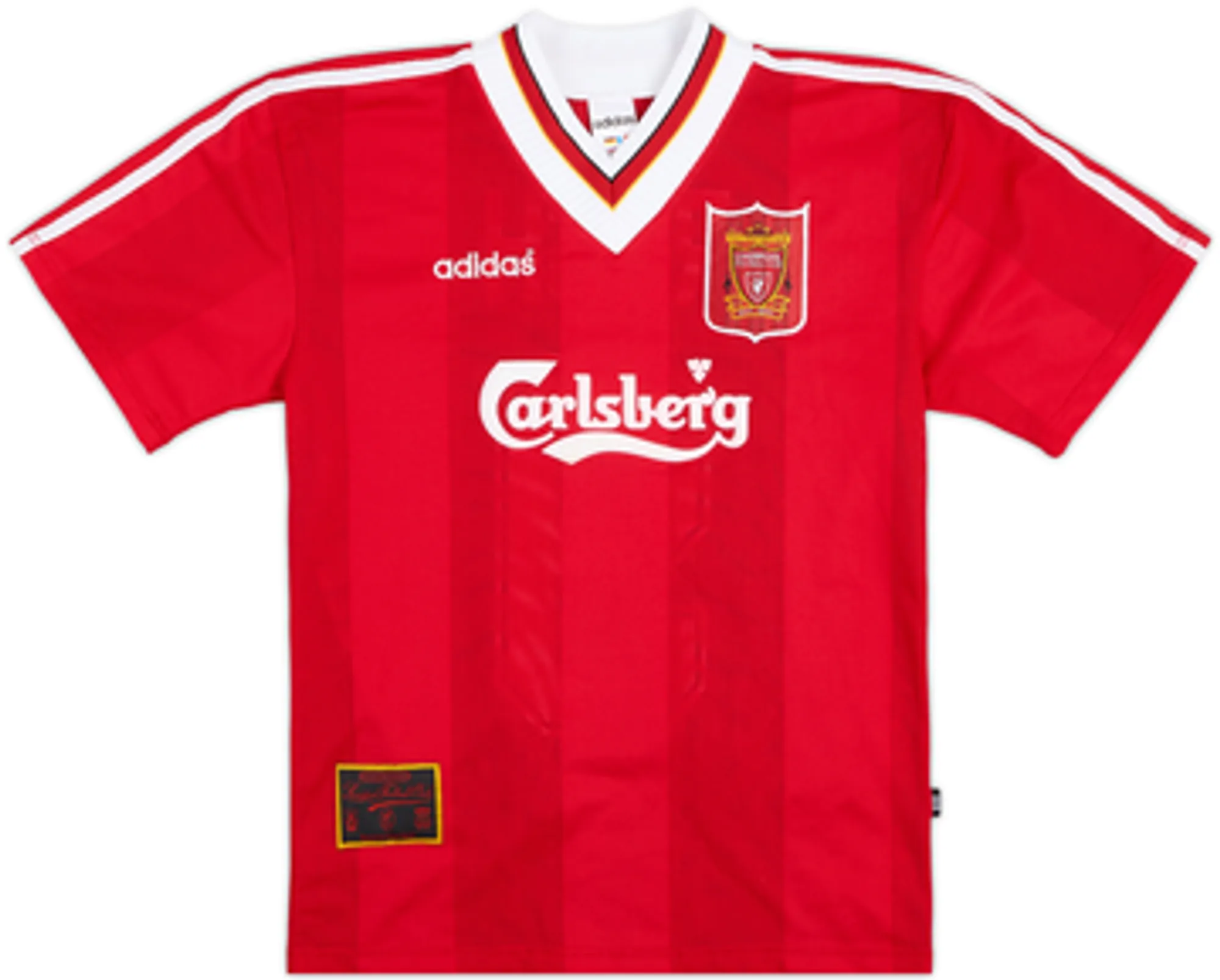 1995-96 Liverpool Home Shirt Rush #9 - 10/10 - (M)