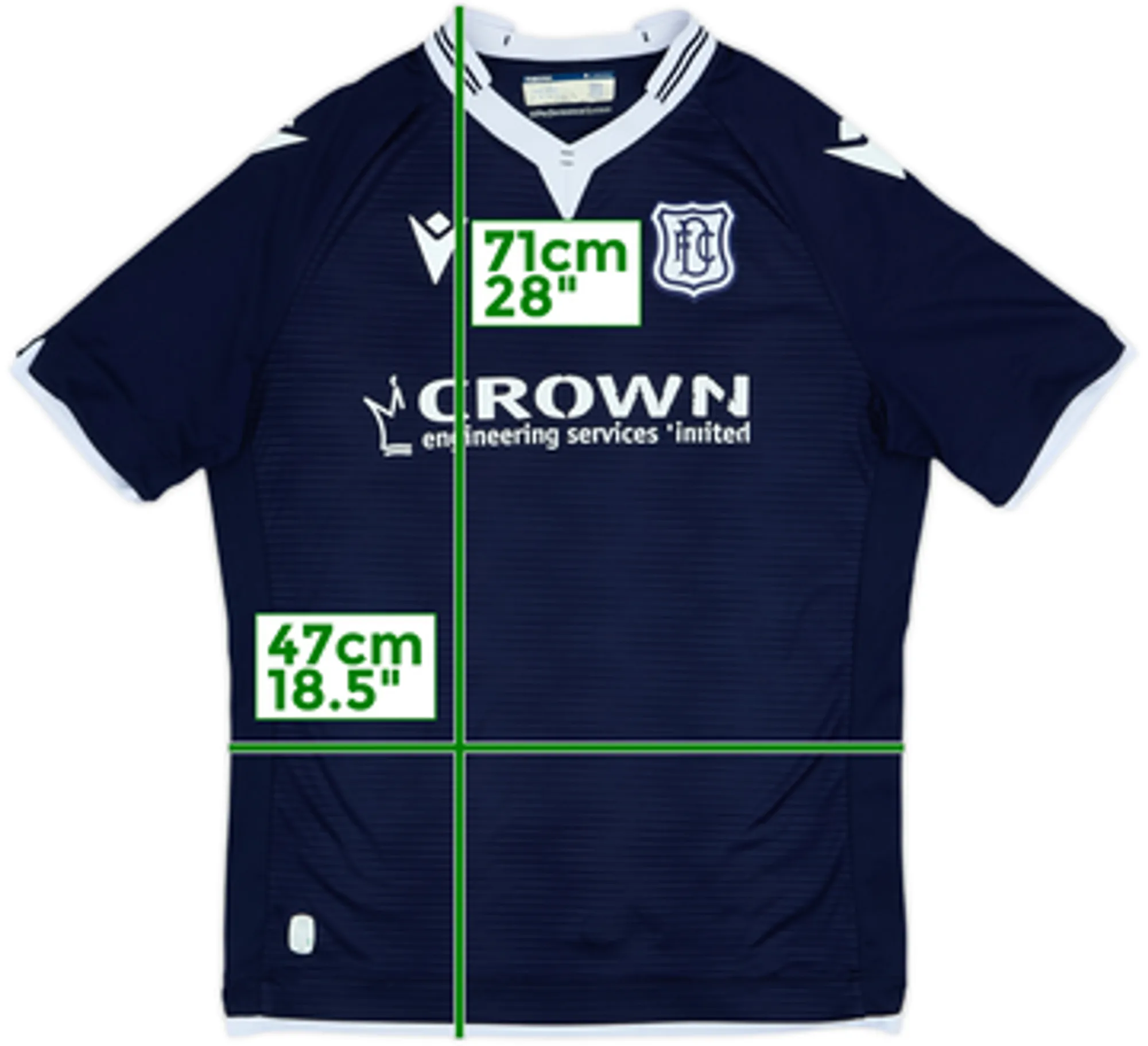 2022-23 Dundee Home Shirt - 5/10 - (M)