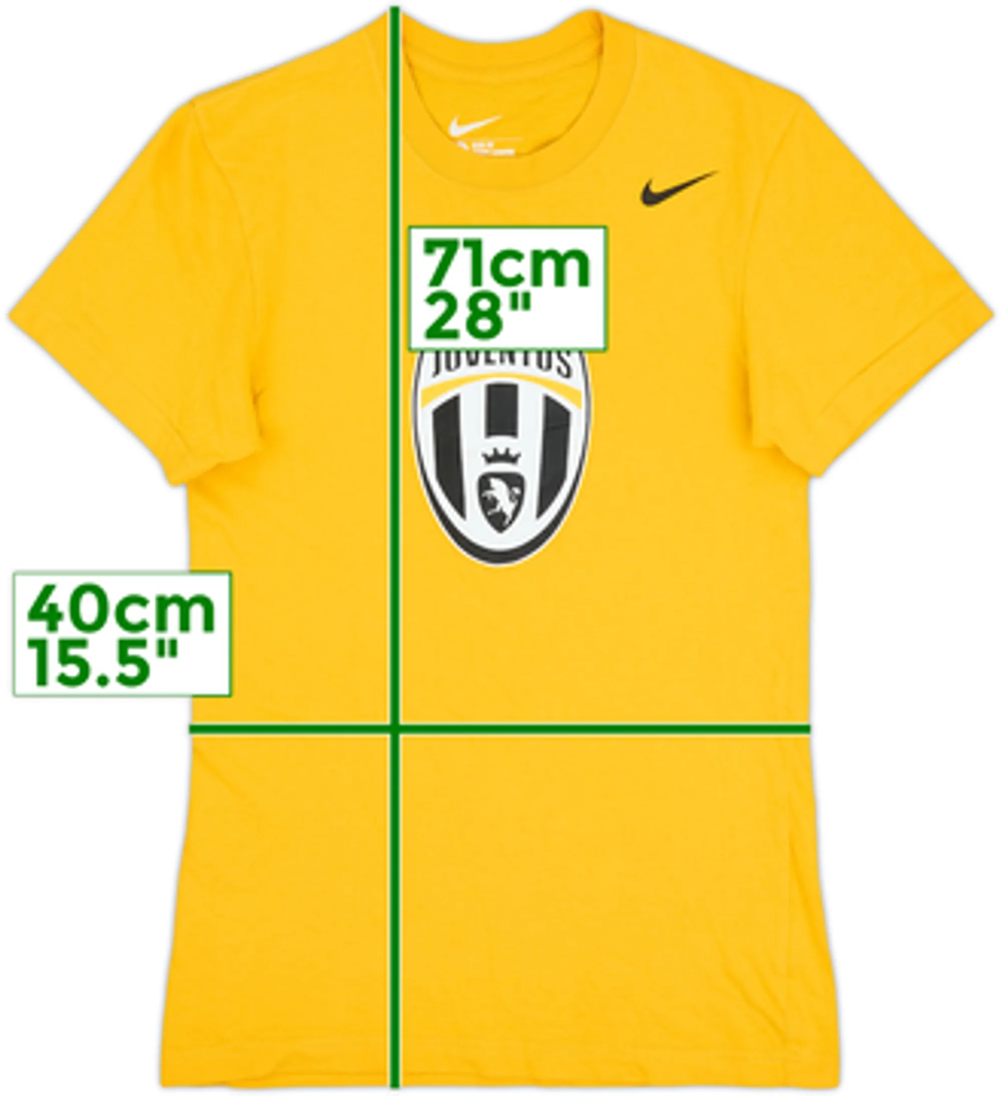 2013-14 Juventus Nike Cotton Tee - 8/10 - (S)