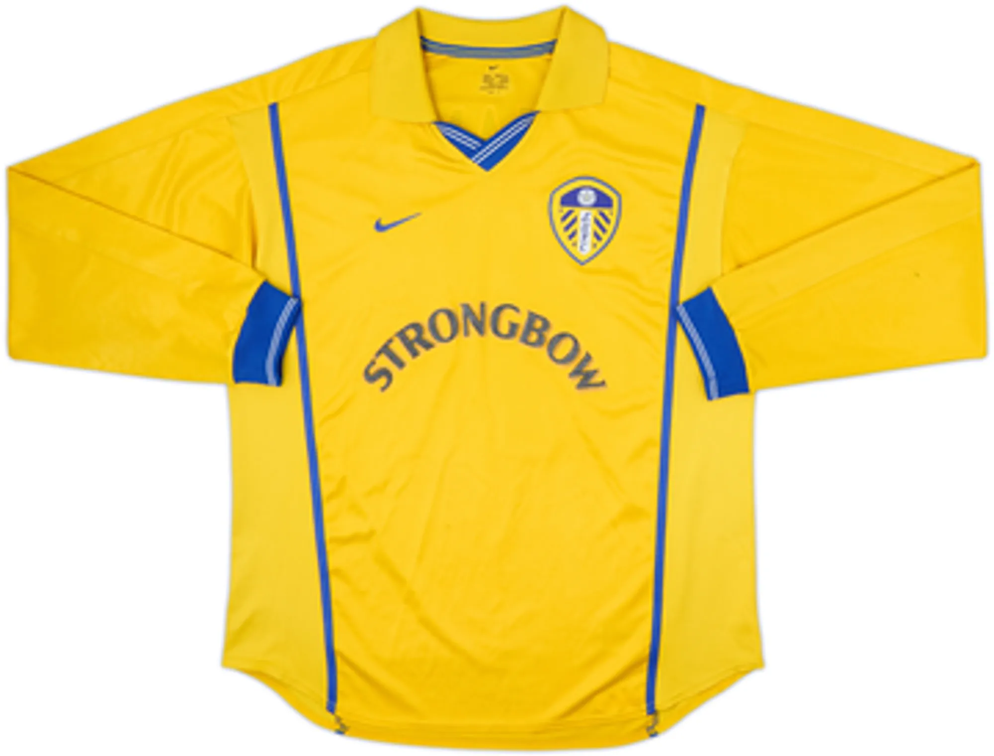 2000-02 Leeds United Away L/S Shirt Keane #7 - 8/10 - (L)