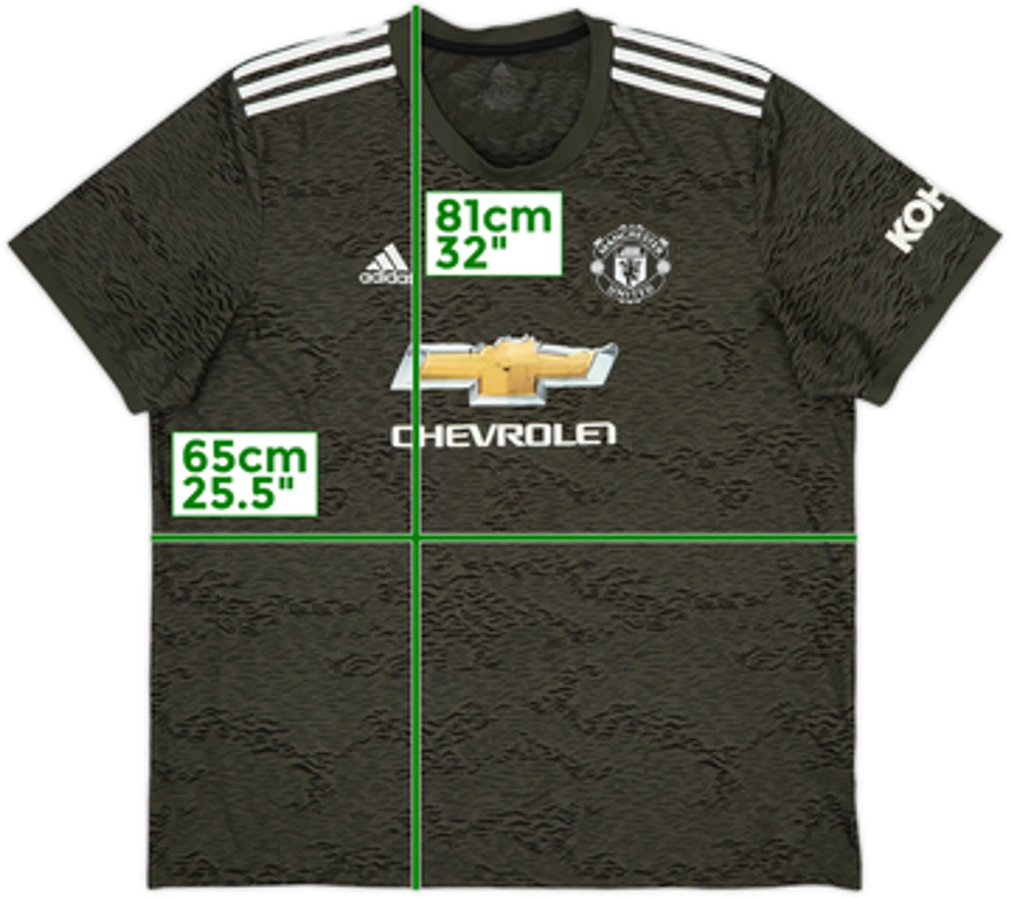 2020-21 Manchester United Away Shirt - 4/10 - (XL)