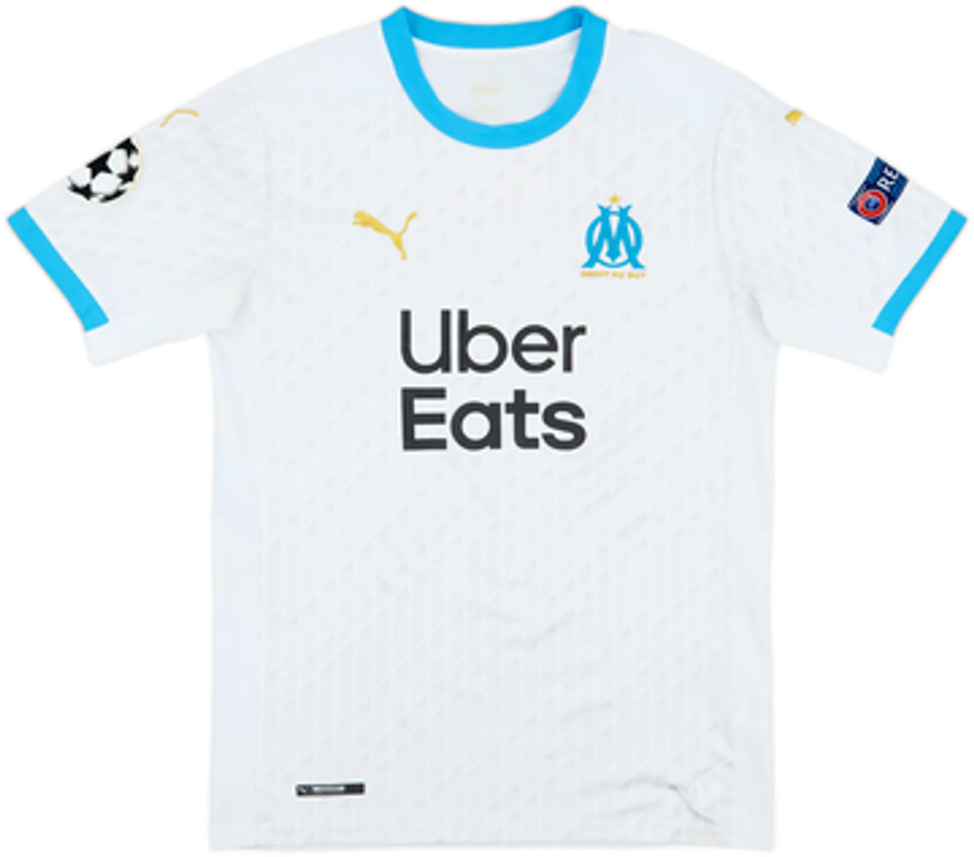 2020-21 Olympique Marseille Home Shirt Cuisance #17 - 4/10 - (S)