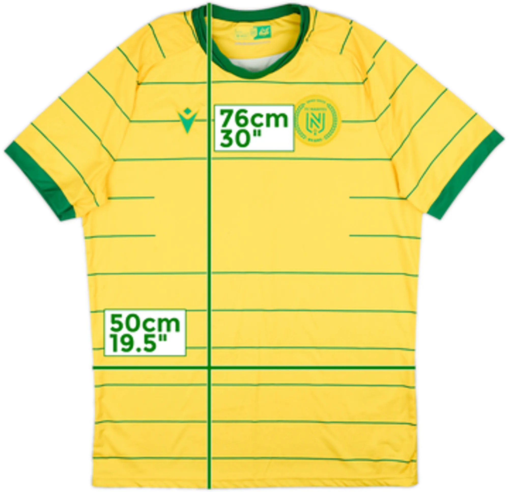 2022-23 Nantes Home Shirt - 6/10 - (XL)