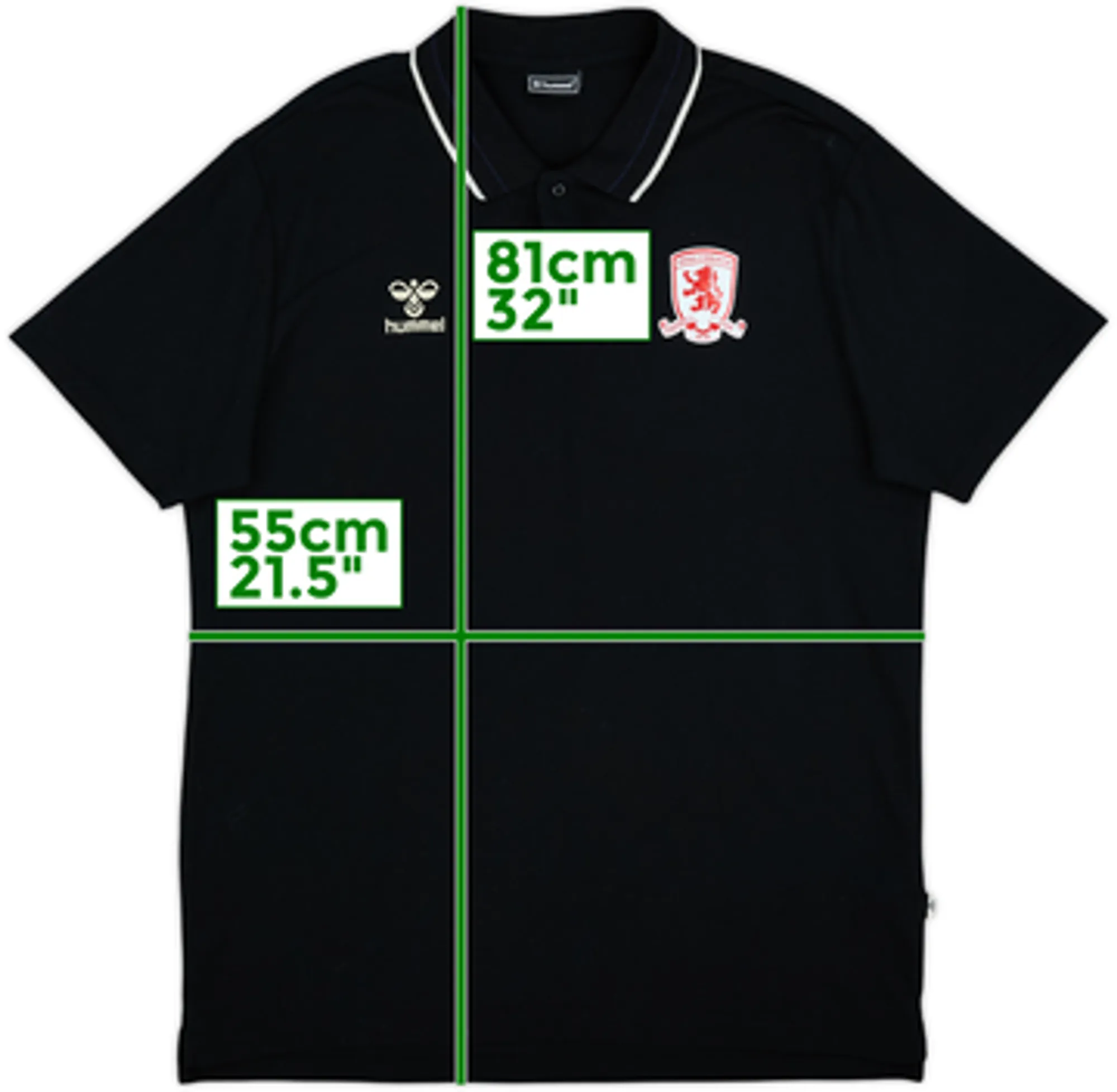 2018-19 Middlesbrough Hummel Polo Shirt - 8/10 - (XXL)