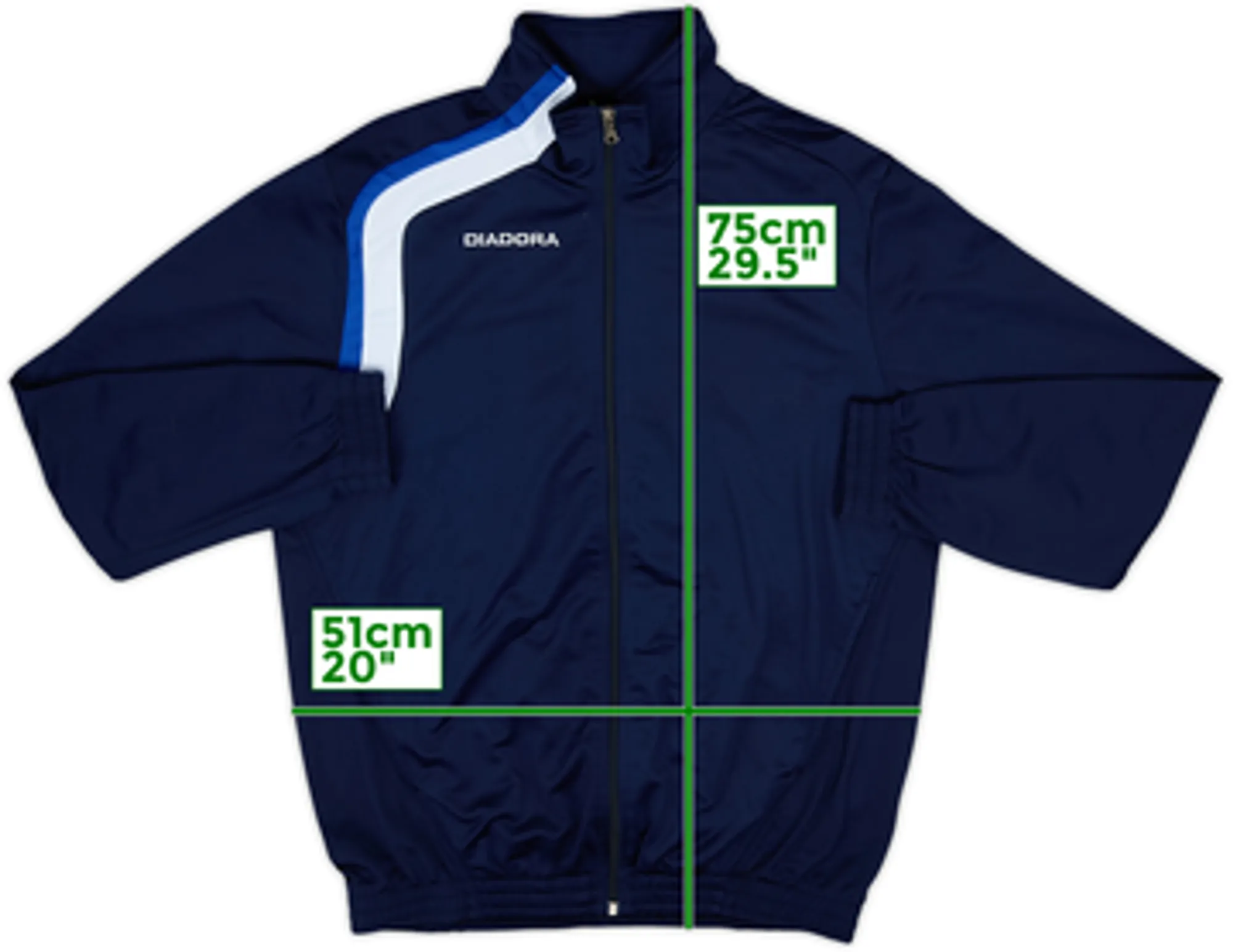 2004 Andorra Diadora Track Jacket - 8/10 - (L)