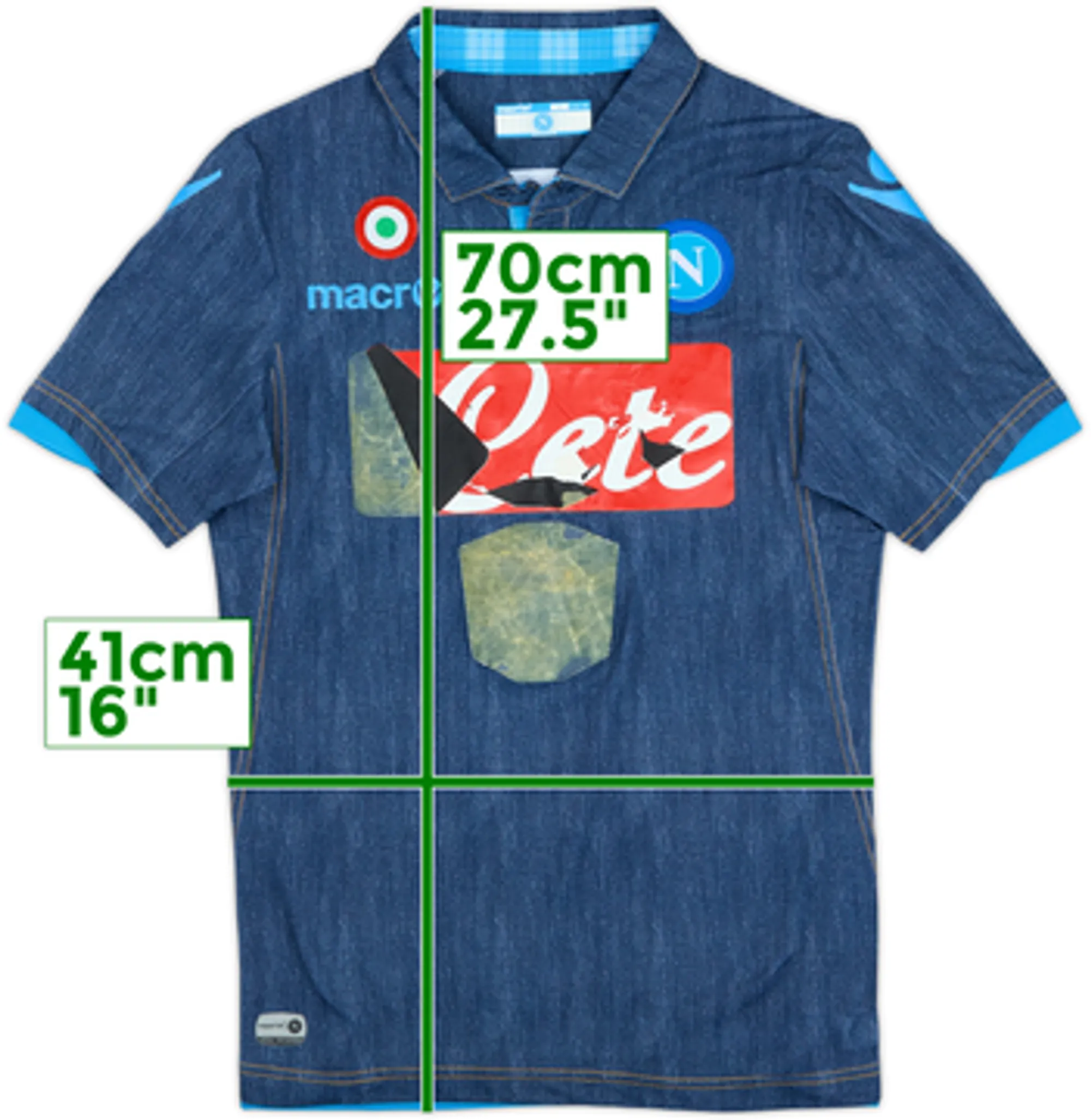 2014-15 Napoli Away Shirt - 4/10 - (S)