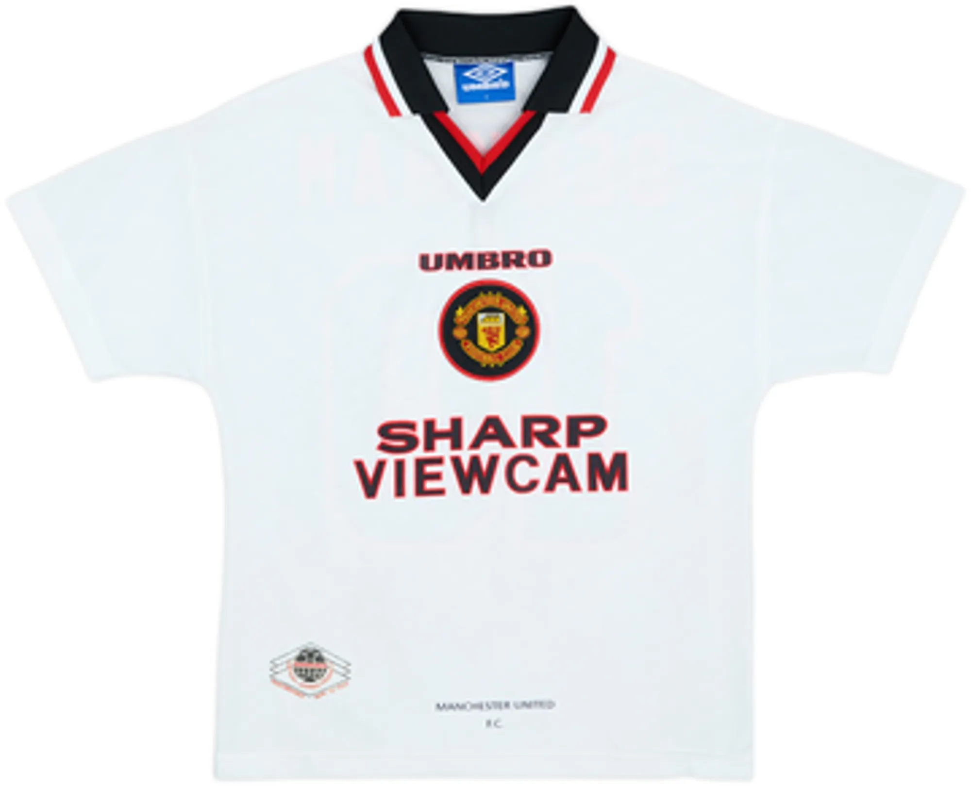 1996-97 Manchester United Away Shirt Beckham #10 - 9/10 - (Y)