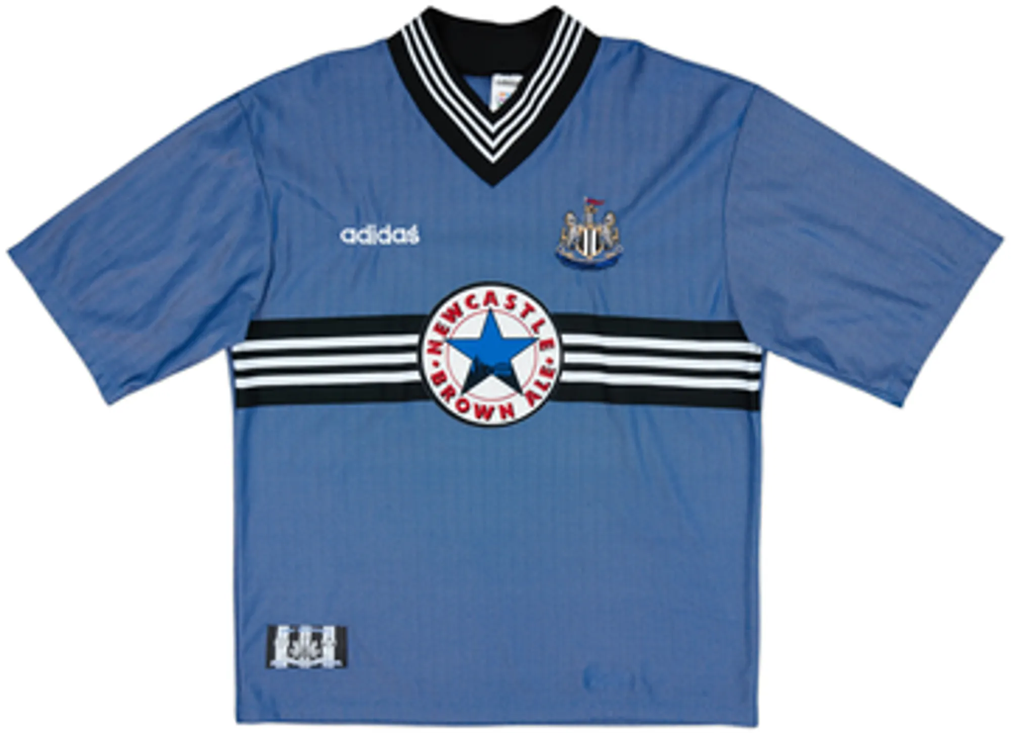 1996-97 Newcastle Away Shirt Shearer #9 - 5/10 - (L)