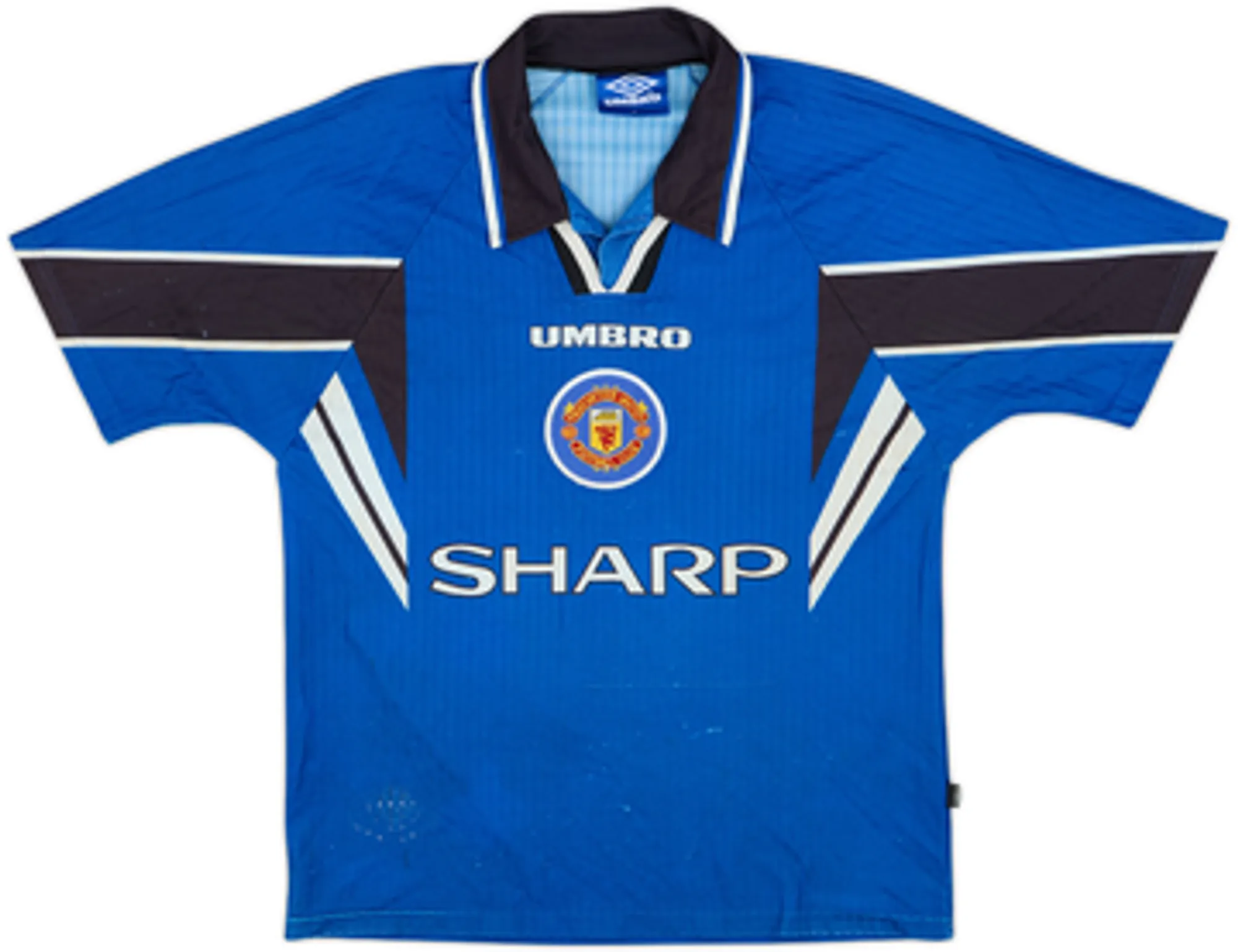 1996-98 Manchester United Third Shirt Cantona #7 - 5/10 - (M)