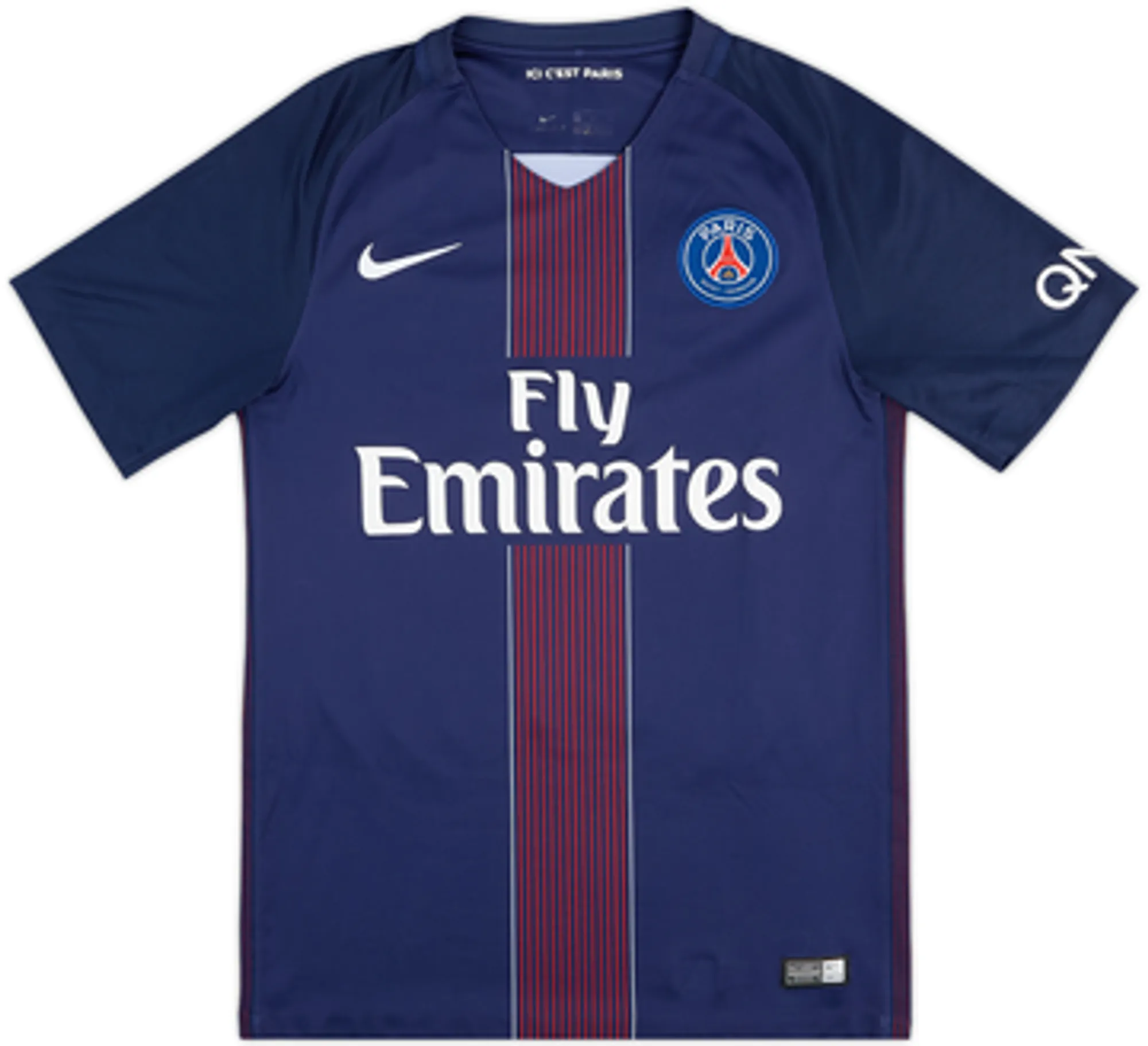 2016-17 Paris Saint-Germain Home Shirt DiMaria #11 - 8/10 - (M)