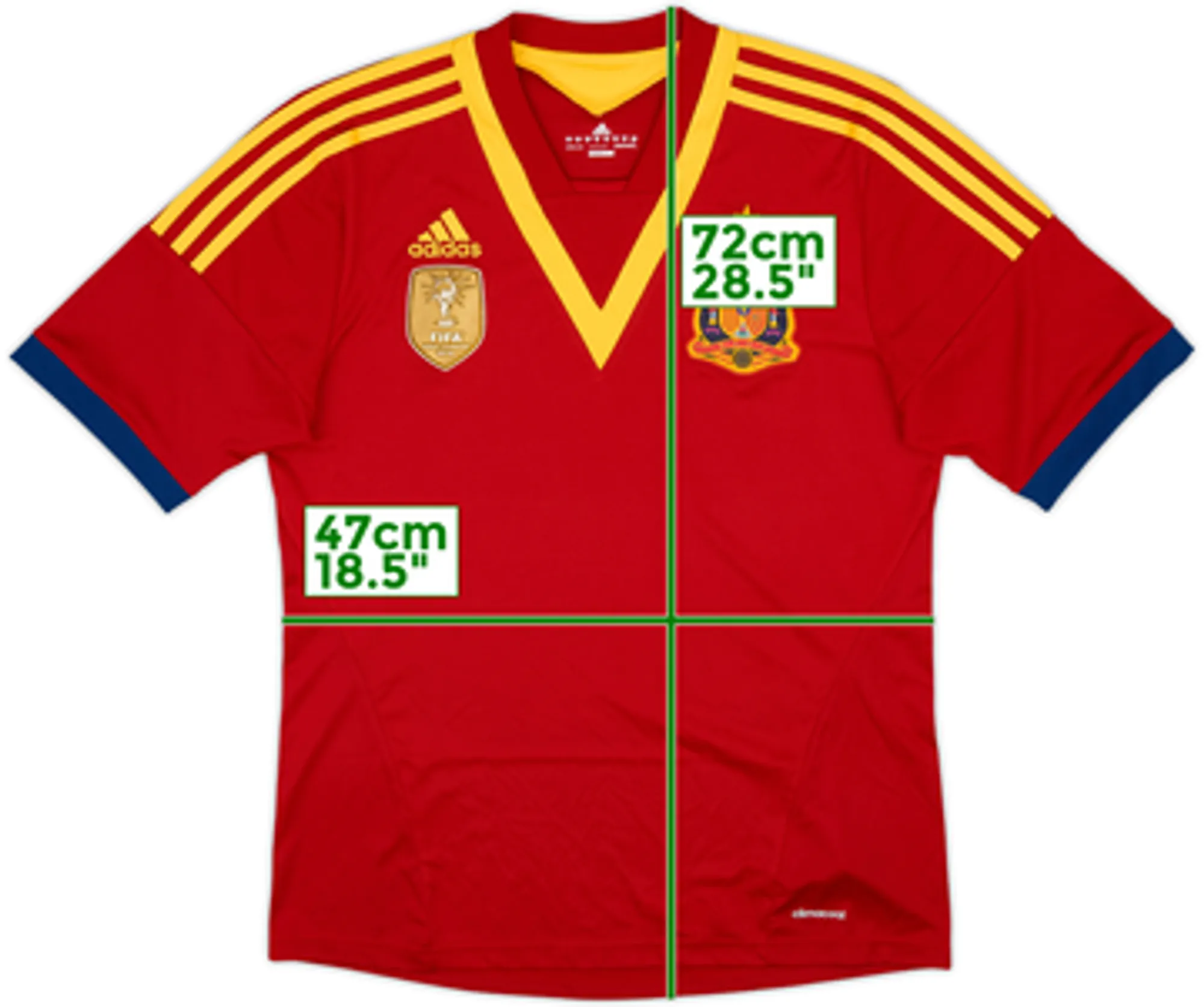 2013 Spain Confederation Cup Home Shirt - 10/10 - (M)