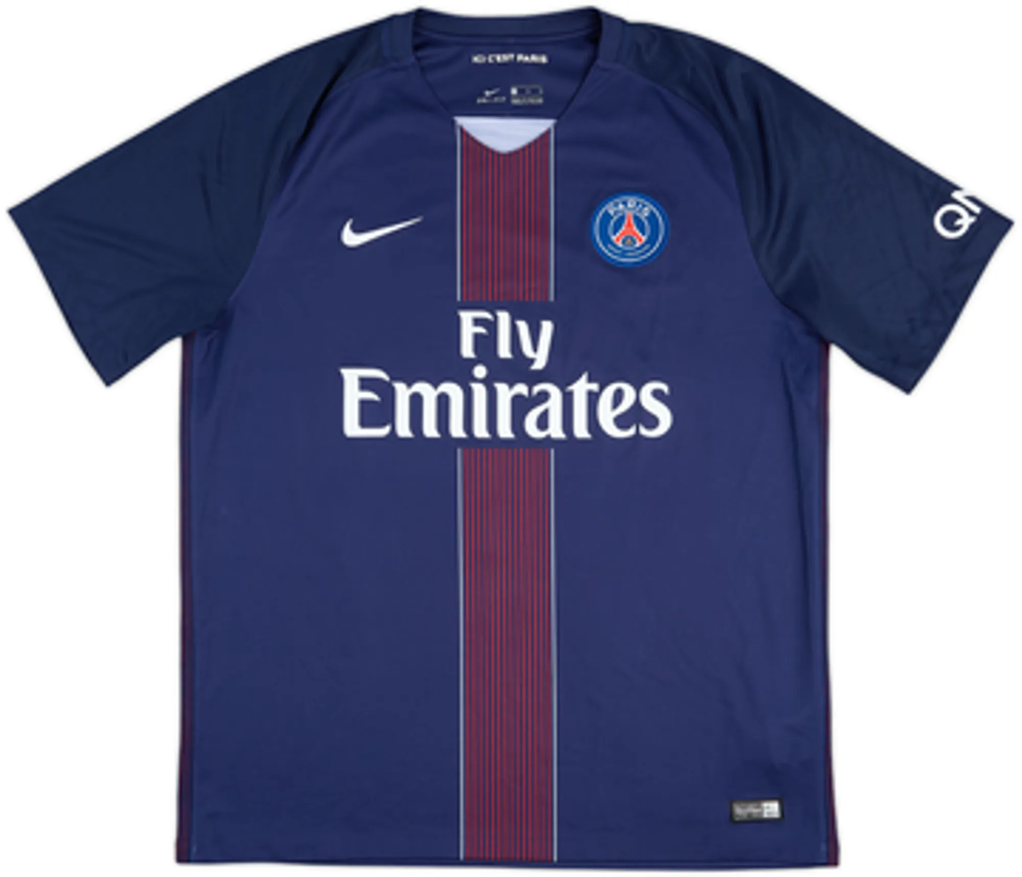 2016-17 Paris Saint-Germain Home Shirt DiMaria #11 - 10/10 - (L)