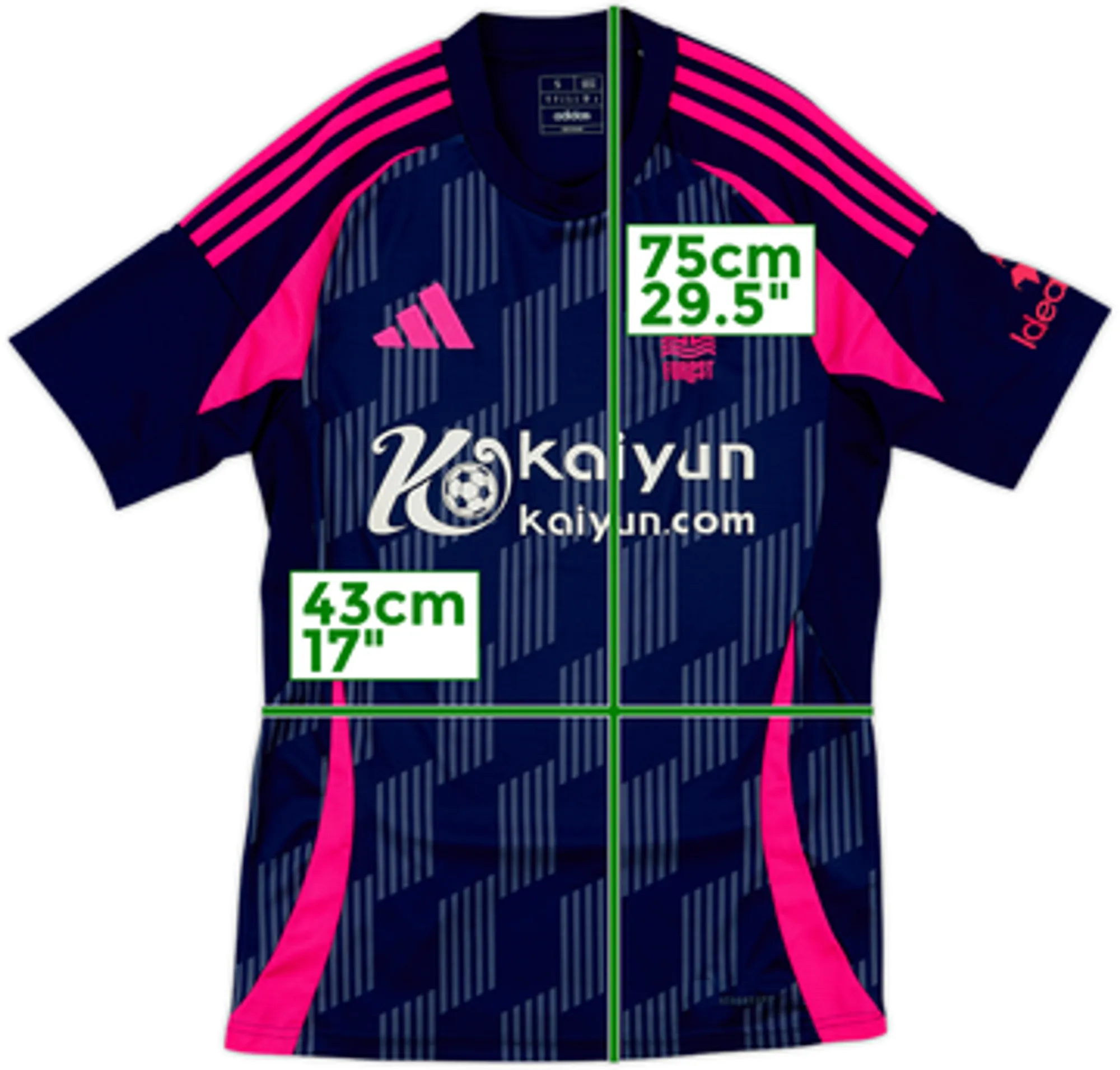 2024-25 Nottingham Forest Away Shirt - 8/10 - (S)