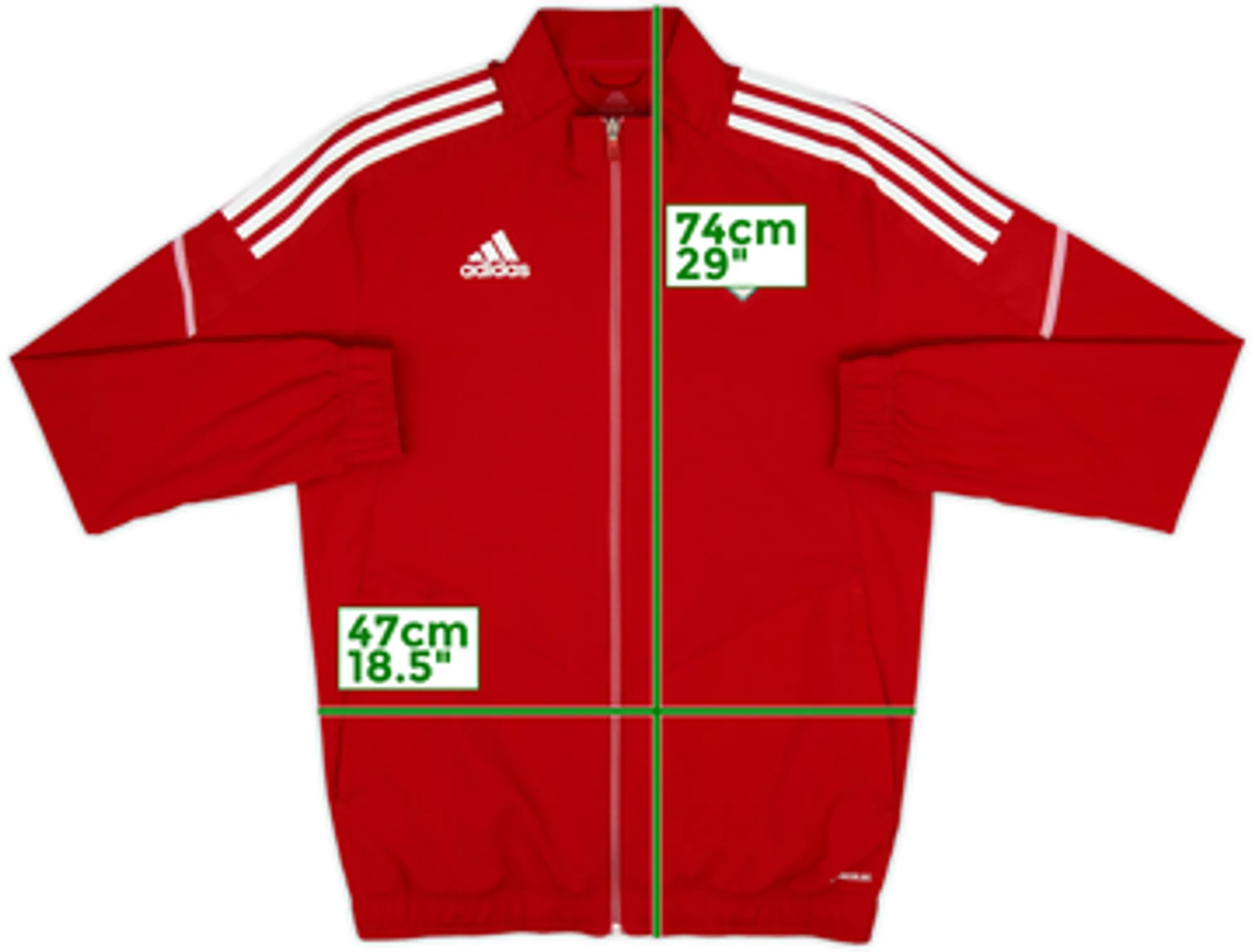 2021-22 Wales adidas Track Jacket - 10/10 - (S)