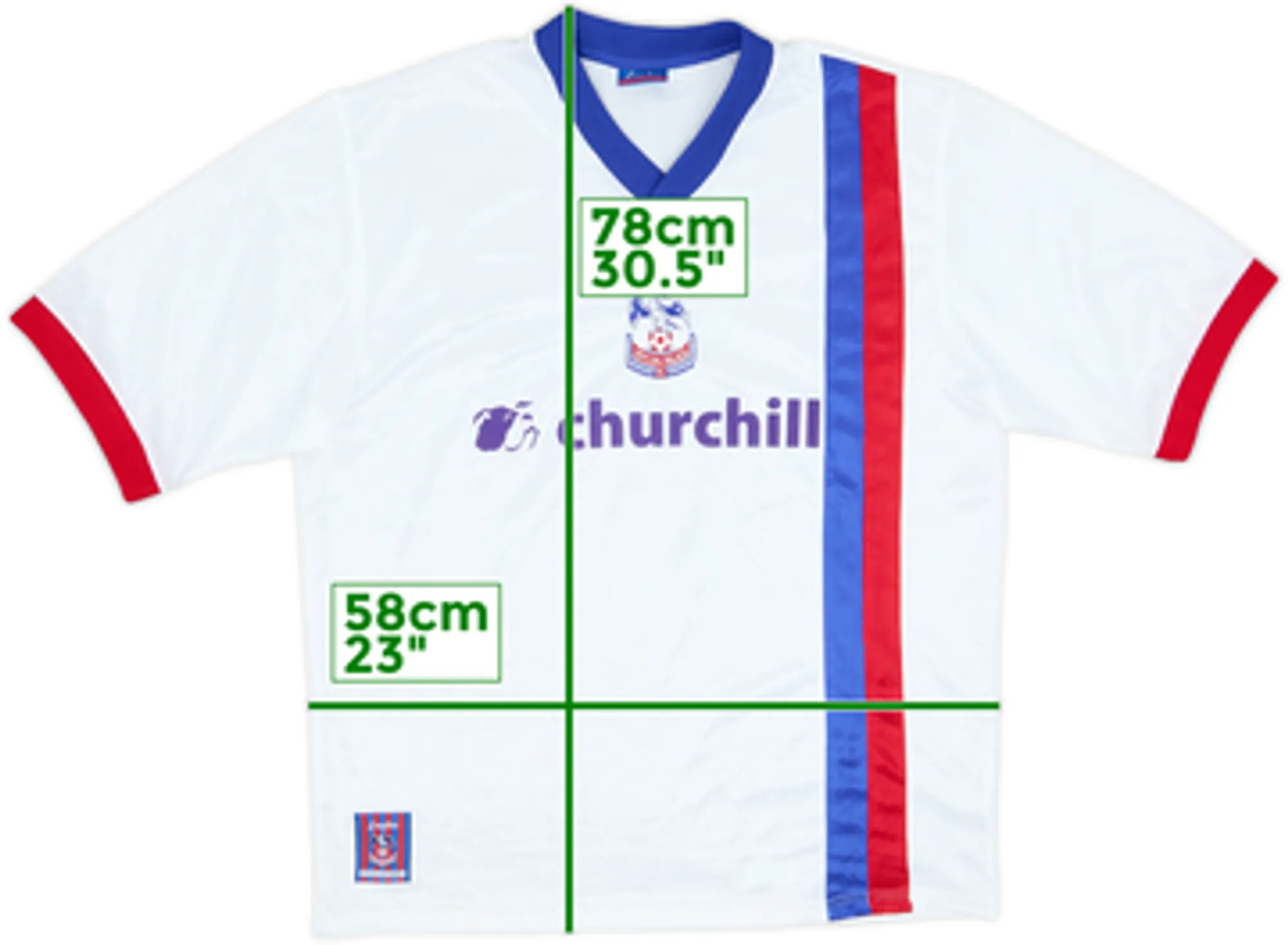 1999-00 Crystal Palace Away Shirt - 9/10 - (L)