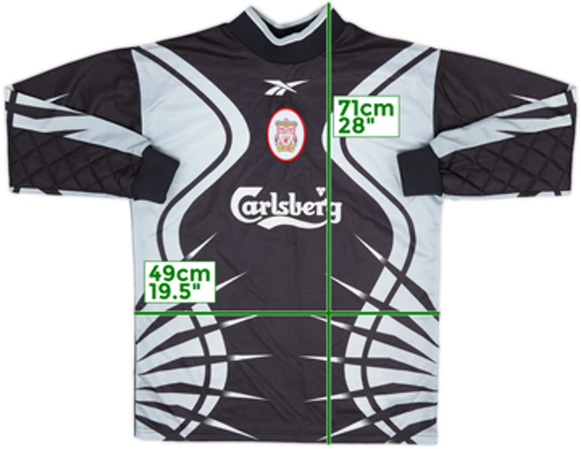 1998-99 Liverpool GK Shirt - 8/10 - (Y)