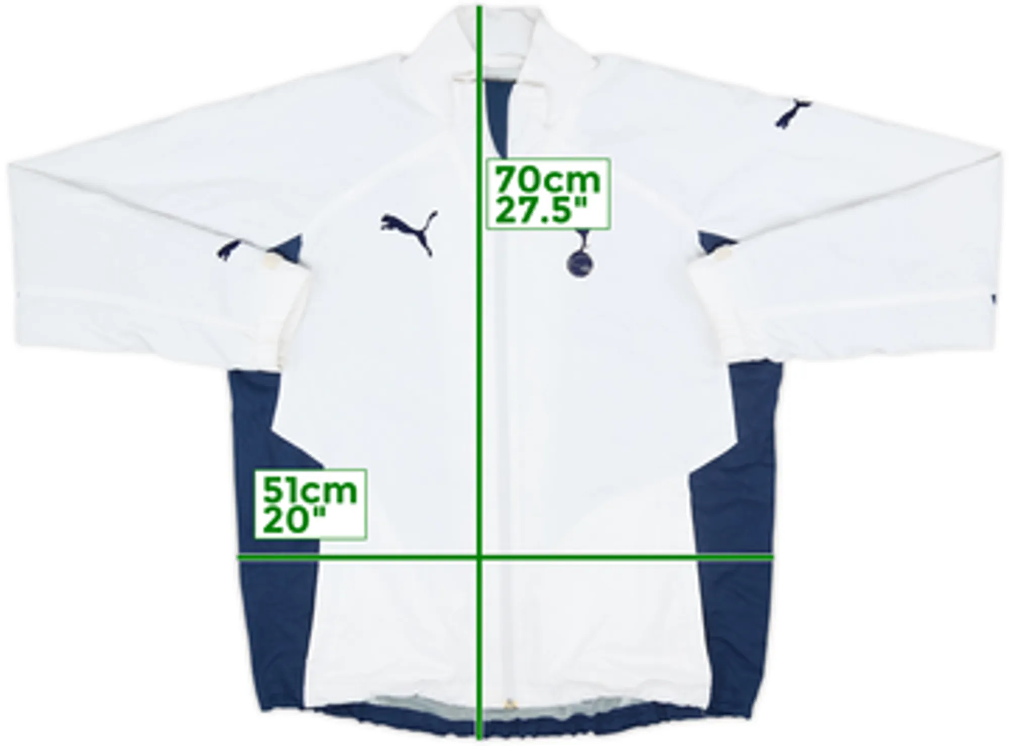 2011-12 Tottenham Puma Track Jacket - 6/10 - (M)