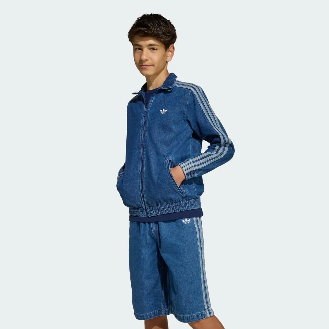 adidas FIREBIRD TRACK TOP DENIM | KE2849 | FOOTY.COM