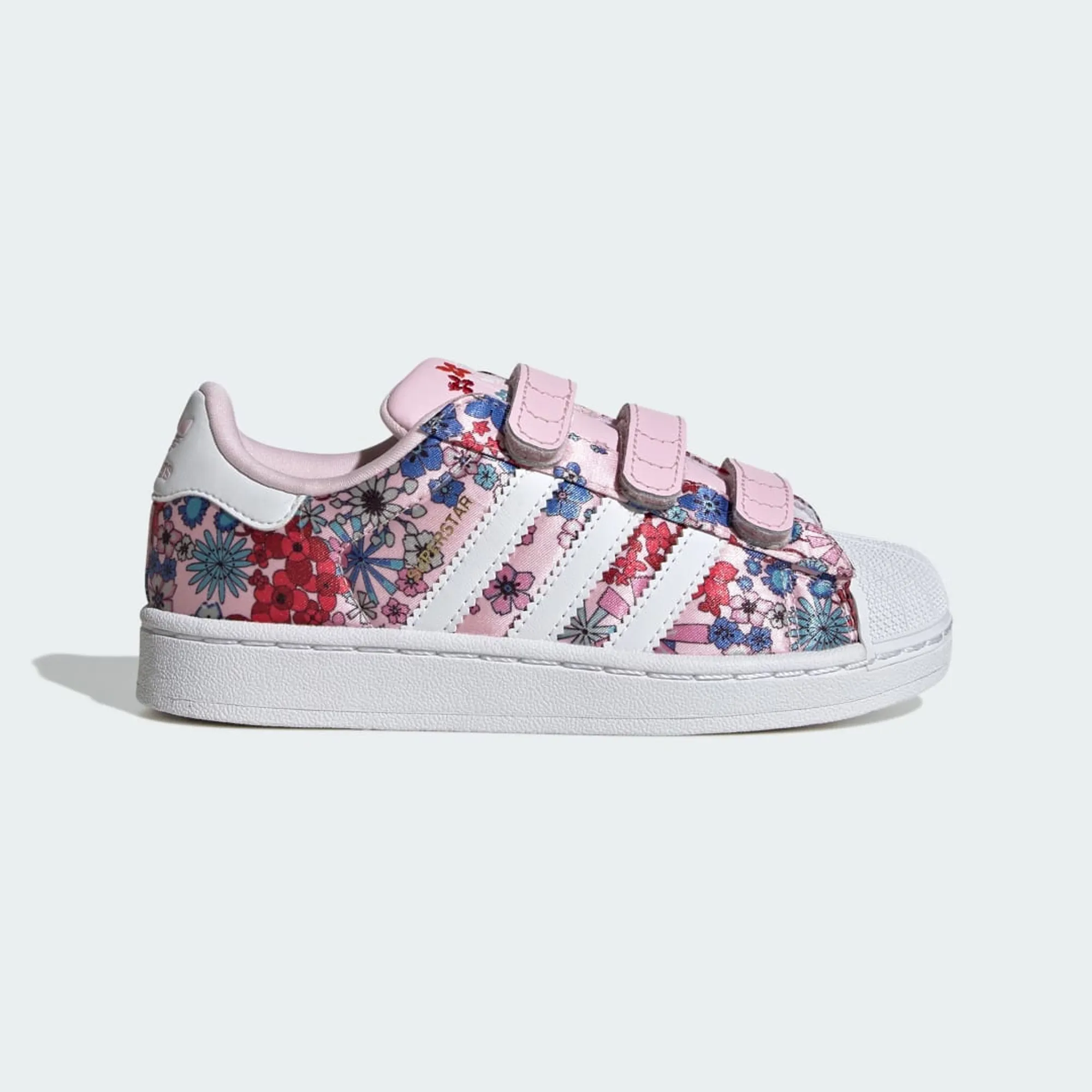 adidas ADIDAS LIBERTY LONDON SUPERSTAR II COMFORT CLOSURE SHOES