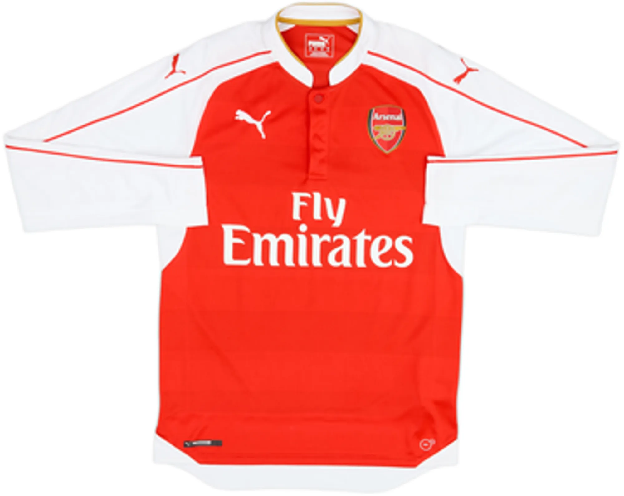 2015-16 Arsenal Home L/S Shirt Ozil #11 - 8/10 - (M)