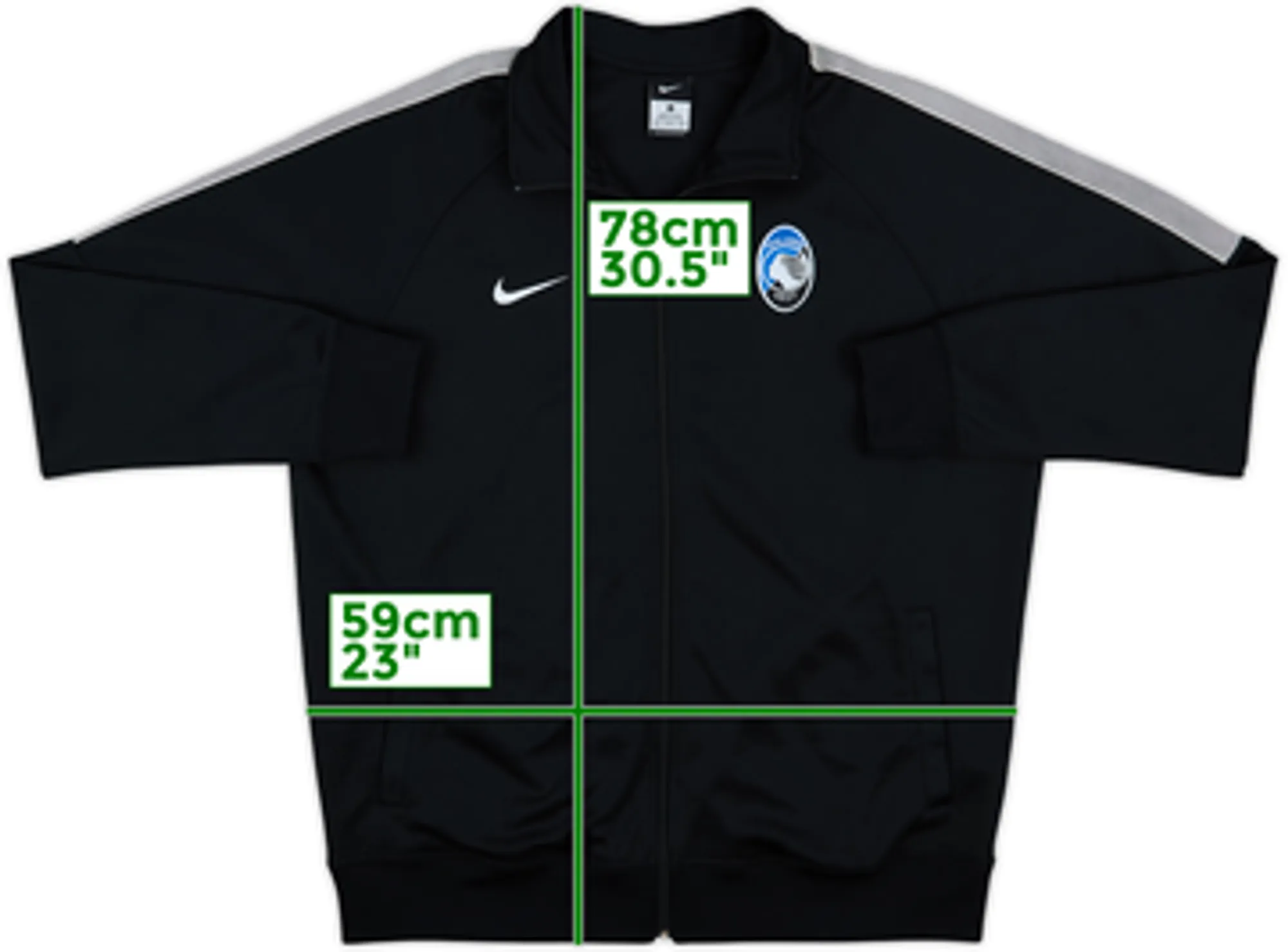 2015-16 Atalanta Nike Track Jacket - 8/10 - (XL)