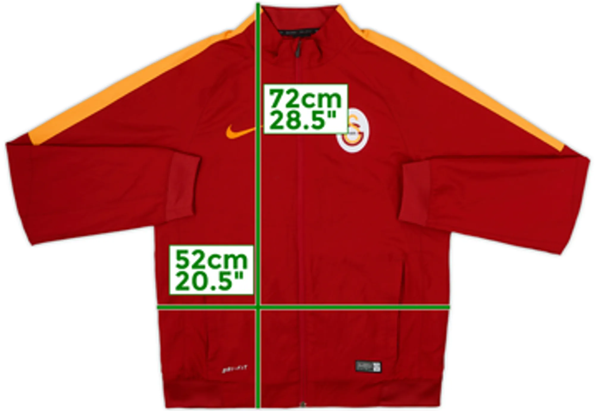 2014-15 Galatasaray Nike Track Jacket - 5/10 - (L)