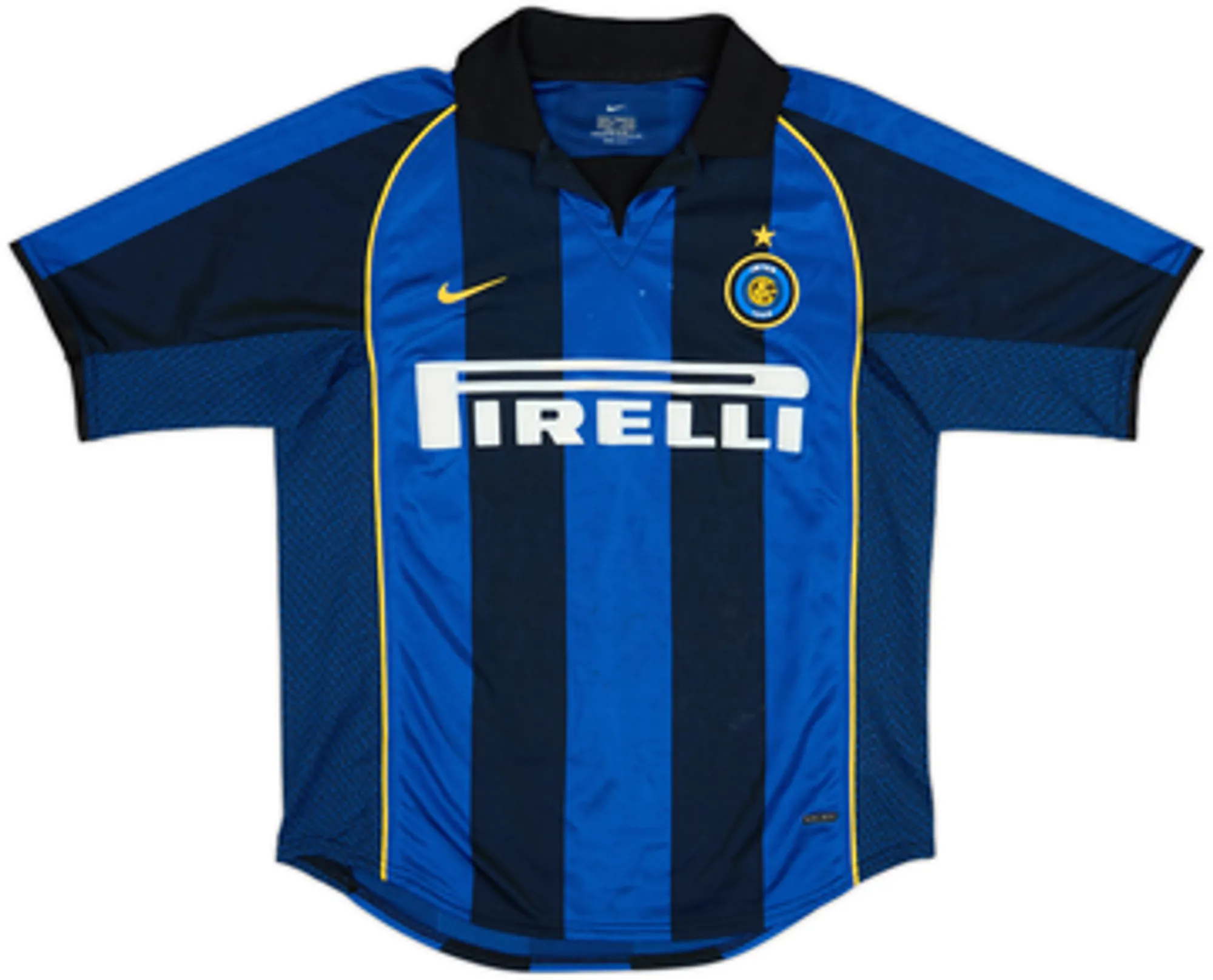 2001-02 Inter Milan Home Shirt Ronaldo #9 - 6/10 - (M)