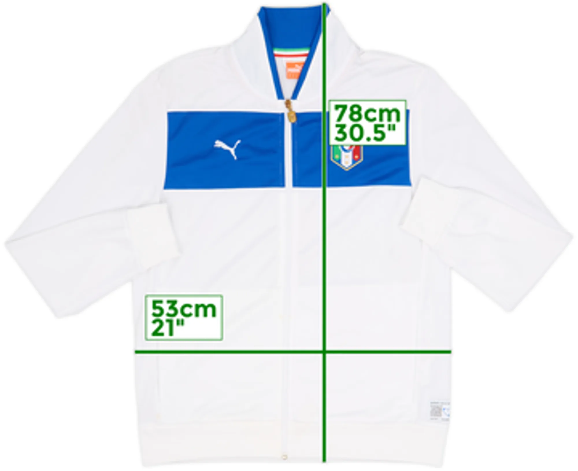 2014-15 Italy Puma Track Jacket - 5/10 - (S)