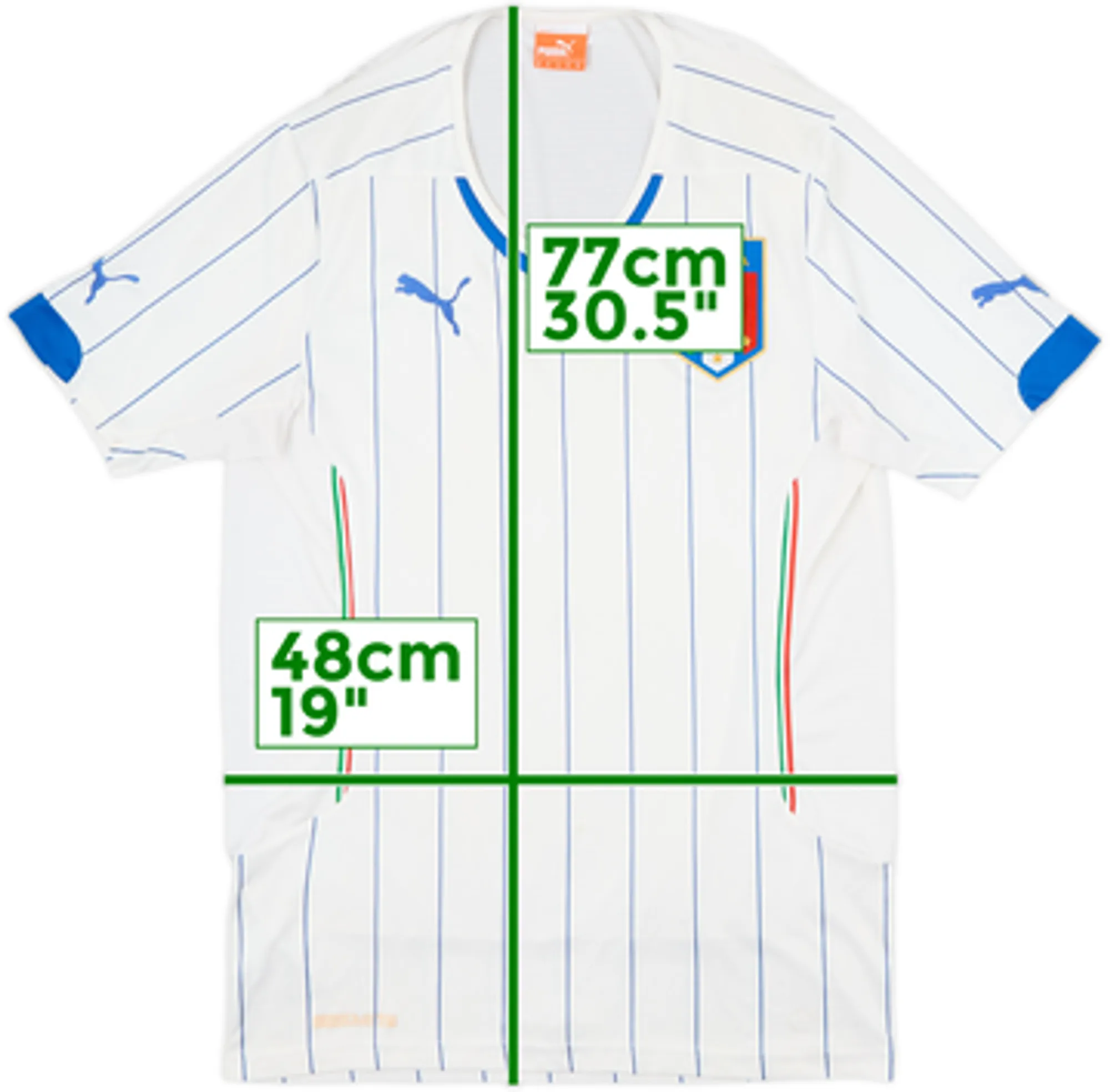 2014-15 Italy Away Shirt - 6/10 - (L)