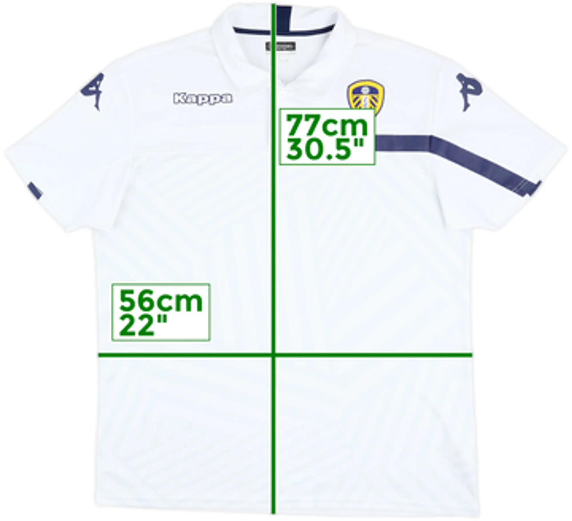 2015-16 Leeds Kappa Polo Shirt - 9/10 - (XXL)