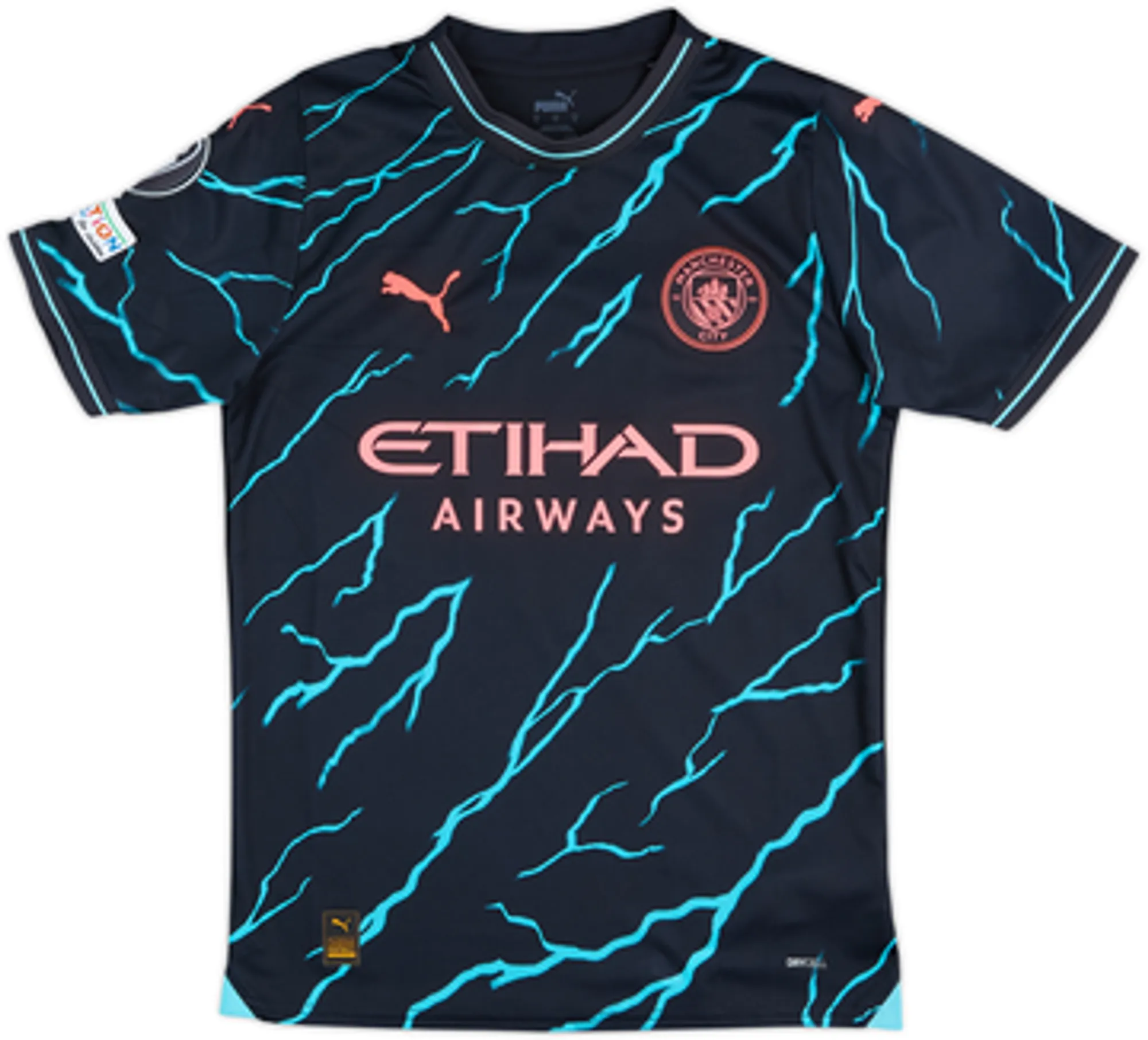 2023-24 Manchester City Third Shirt Haaland #9 - 6/10 - (XL)