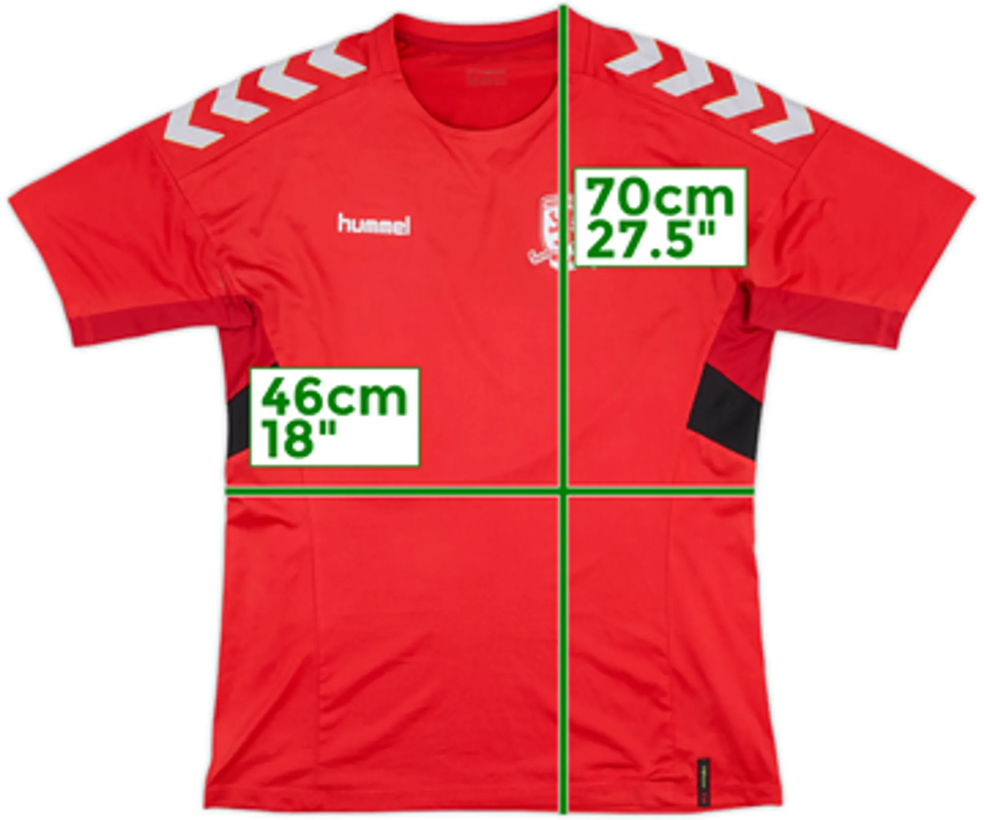 2018-19 Middlesbrough Hummel Training Shirt - 8/10 - (M)