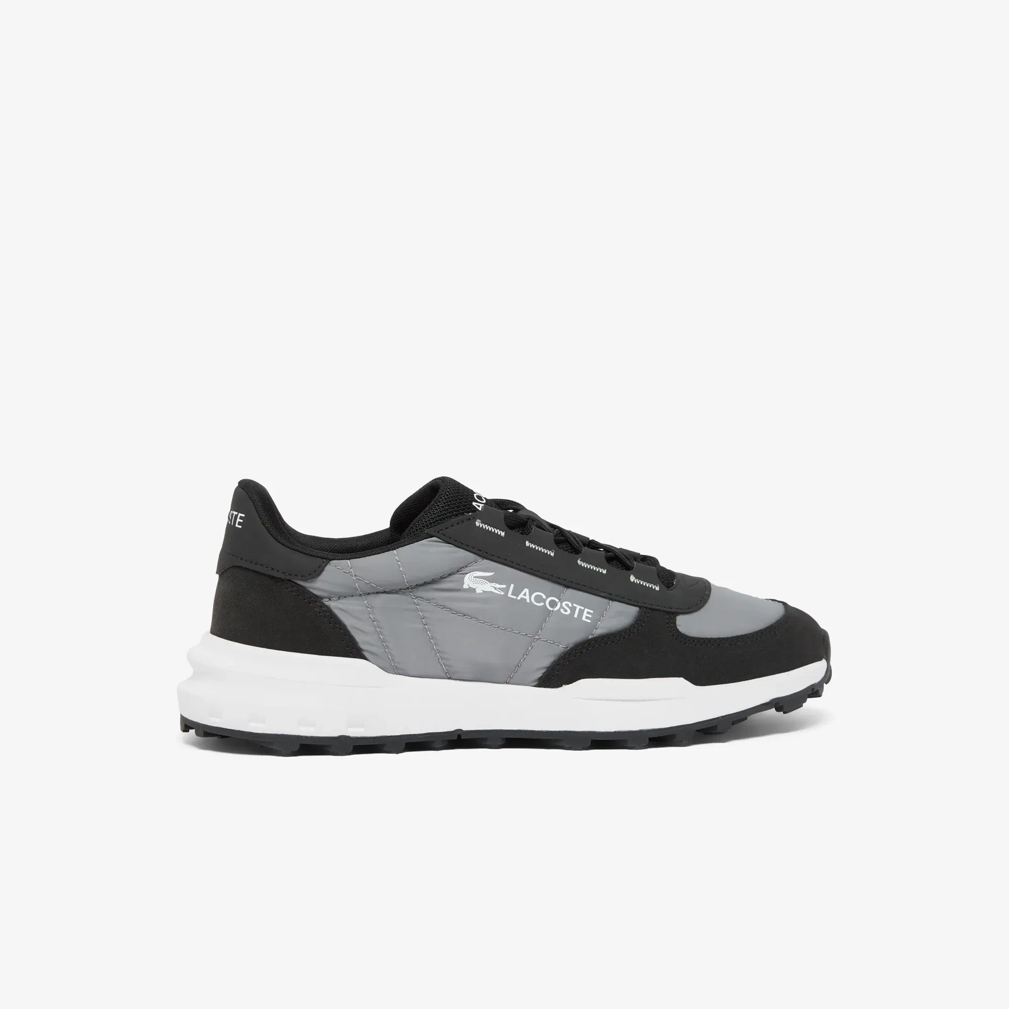 Lacoste Men's Elite Active Evo Sneakers - Black & White