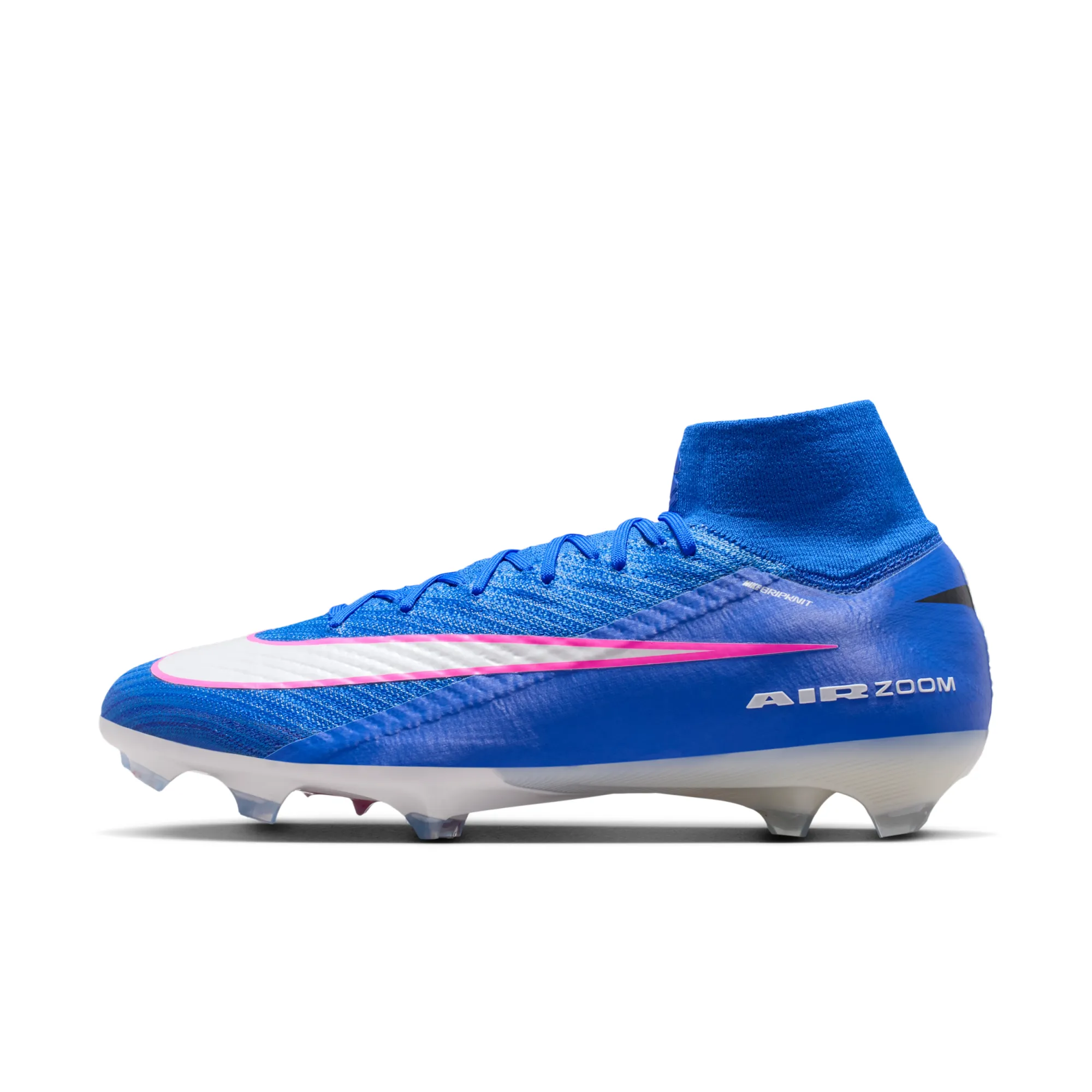 Nike Mercurial Superfly 10 Elite Firm-Ground High-Top Football Boot - Blue